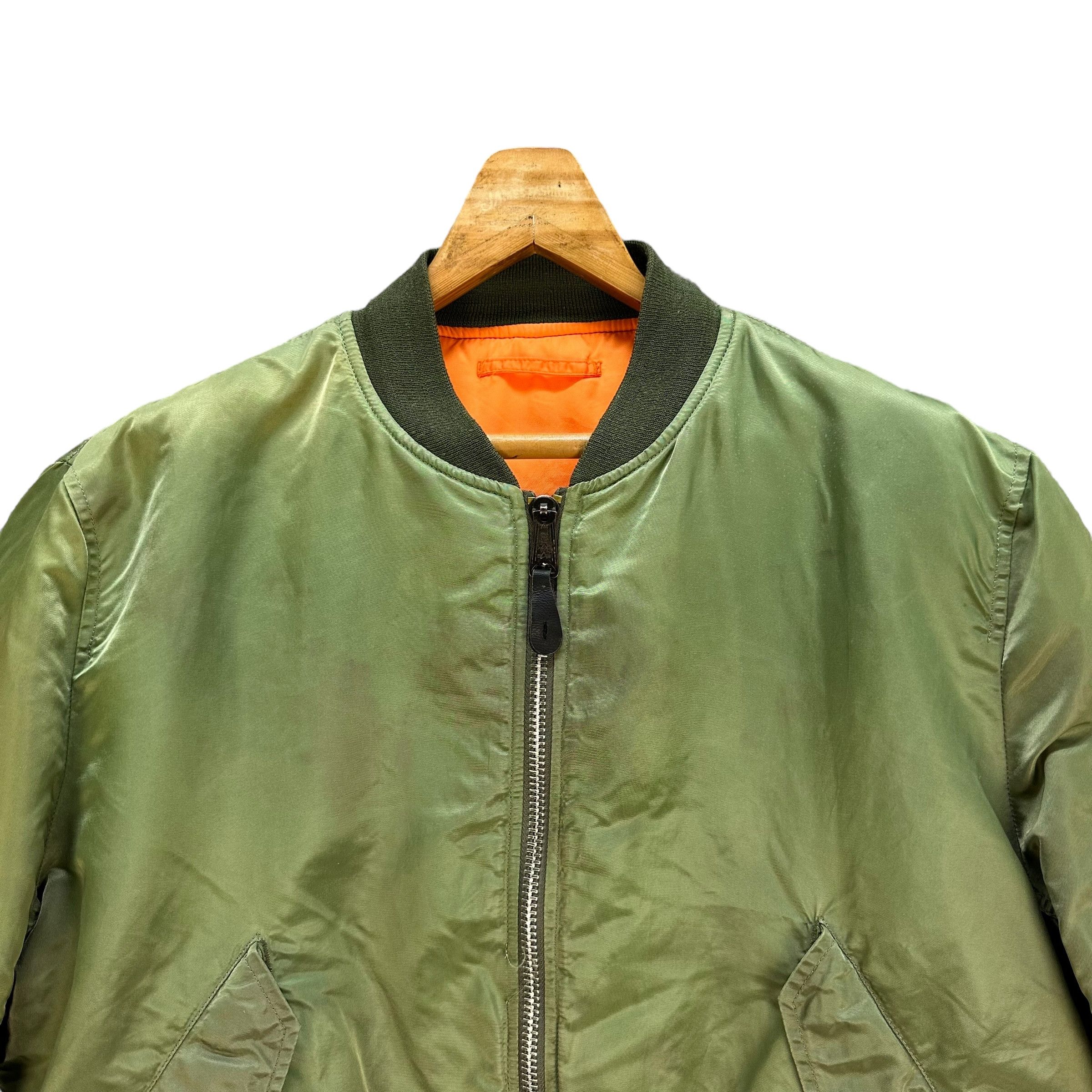 Alpha Industries ALPHA INDUSTRIES Reversible Bomber Jacket #A59-1367 Size US L / EU 52-54 / 3 - 2 Thumbnail