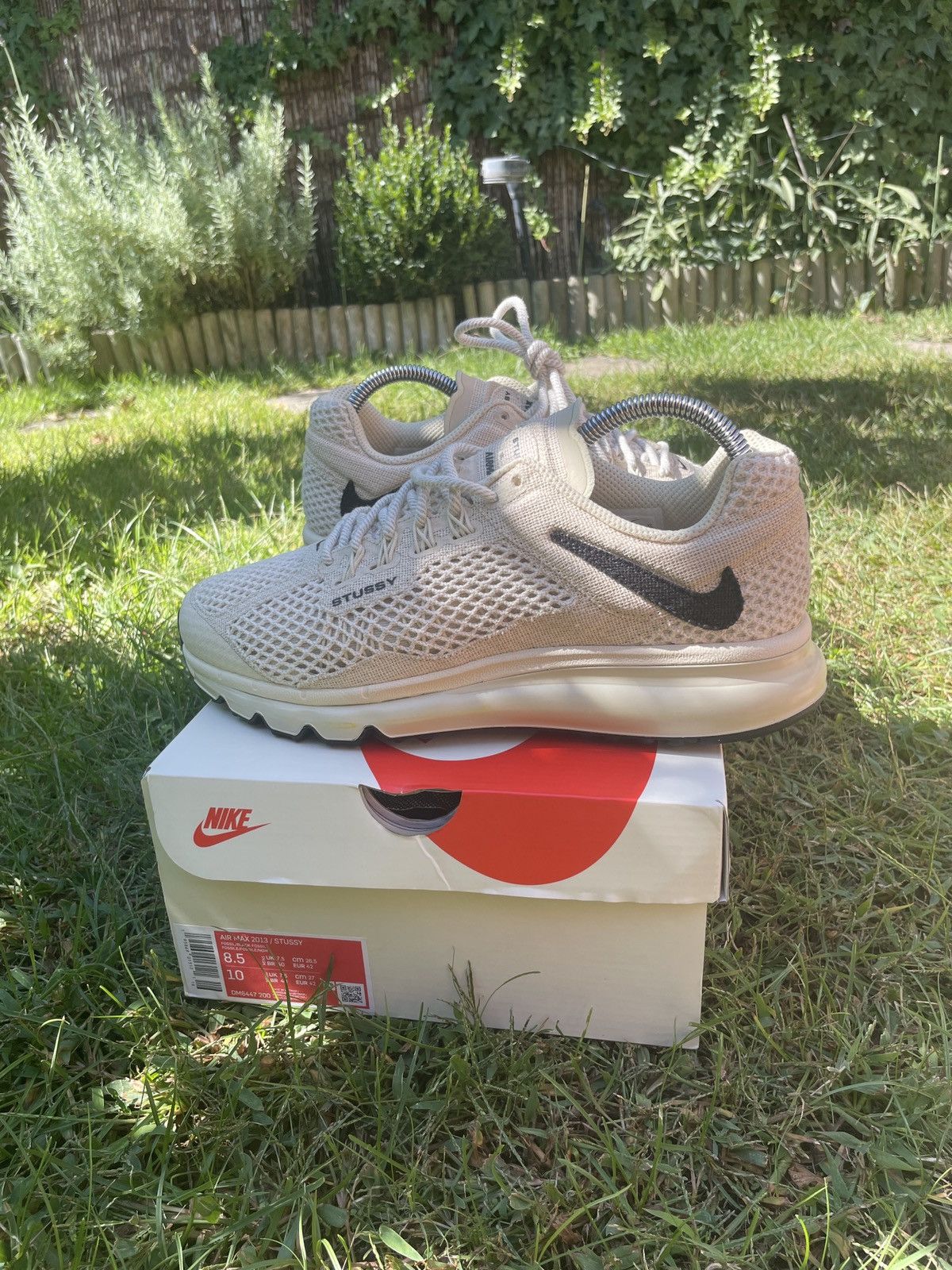 Nike × Stussy Nike Air Max 2013 Stussy Fossil Size US 8.5 / EU 41-42 - 8 Thumbnail