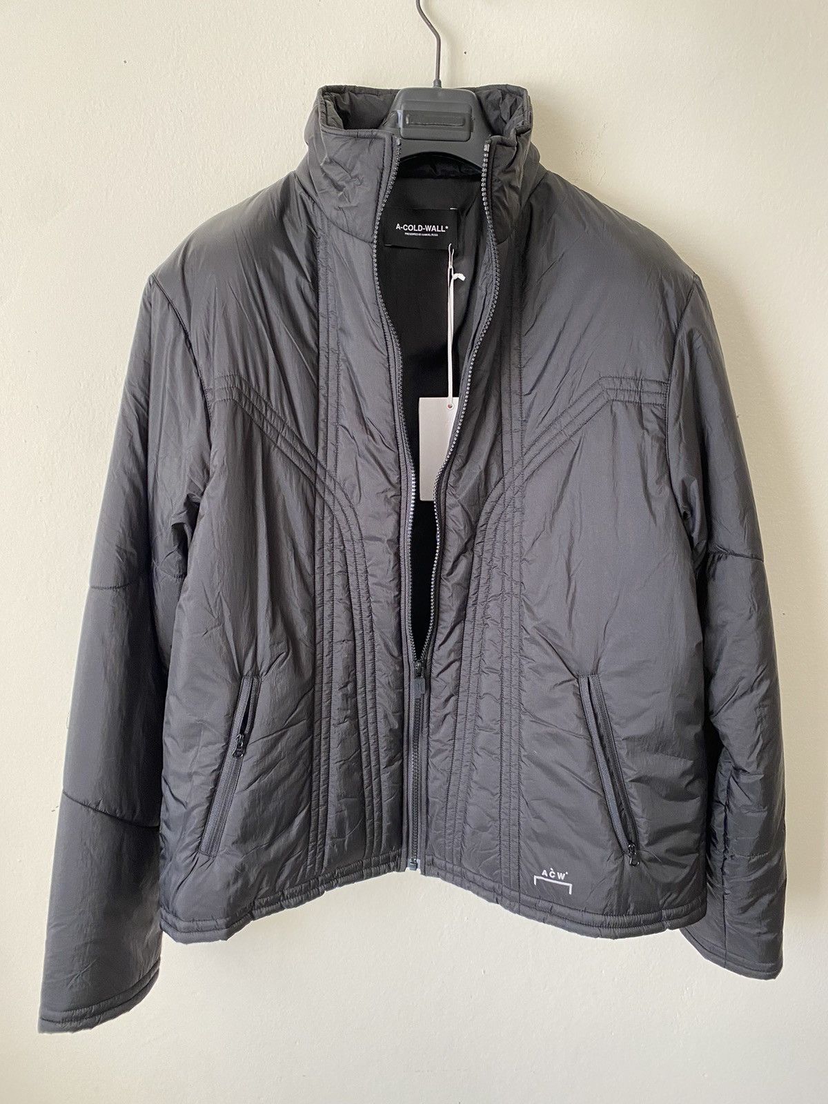 A-COLD-WALL* × Samuel Ross A-COLD-WALL* architectural padded winter jacket Size US XL / EU 56 / 4 - 5 Thumbnail