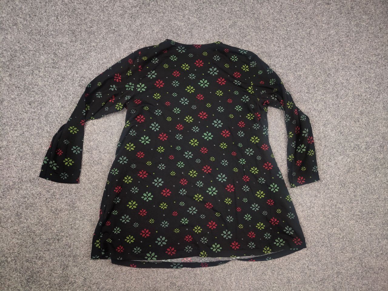 Gudrun Sjoden Gudrun Sjöden German Design Blouse Tunika Black Floral Size L / US 10 / IT 46 - 10 Thumbnail