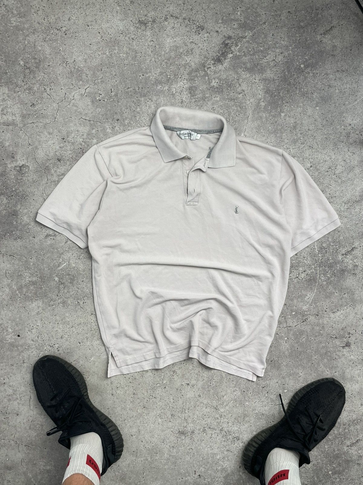 Yves Saint Laurent YSL Yves Saint Laurent Polo Shirt Size XL Size US XL / EU 56 / 4 - 1 Thumbnail