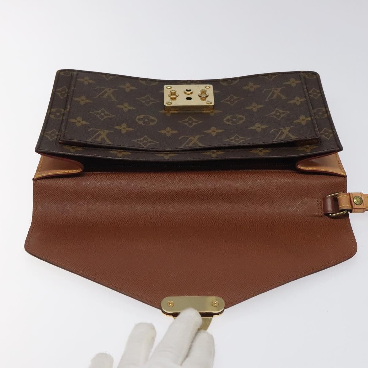 Louis Vuitton LOUIS VUITTON Monogram Serie Dragonne Hand Bag Spo Size ONE SIZE - 9 Thumbnail