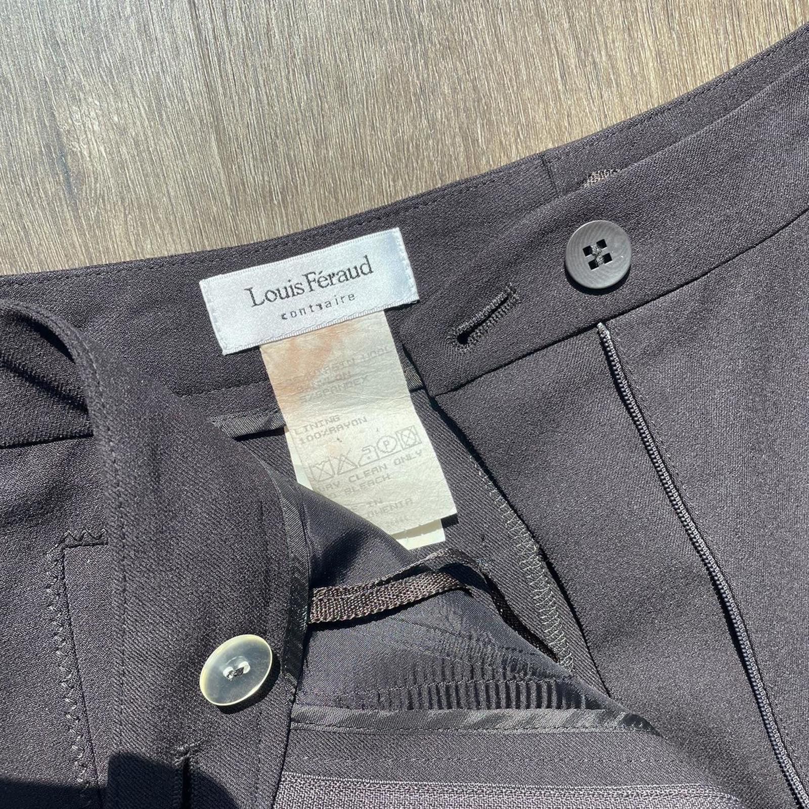 Louis Feraud These stunning Louis Feraud vintage brown pants will elevate Size 28" / US 6 / IT 42 - 5 Thumbnail