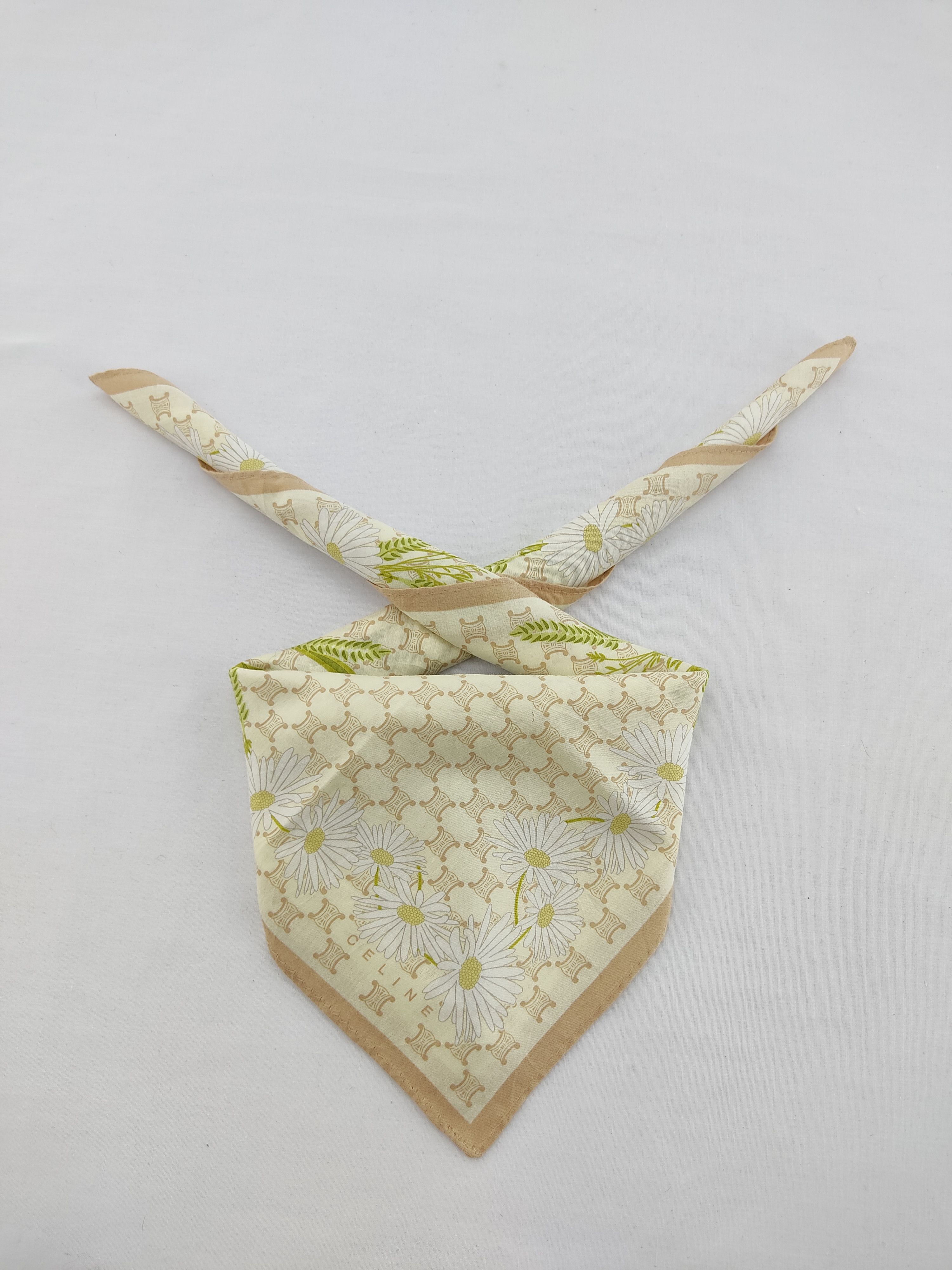 Celine Vintage Celine Handkerchief / Neckwear / Bandana Size ONE SIZE - 2 Thumbnail