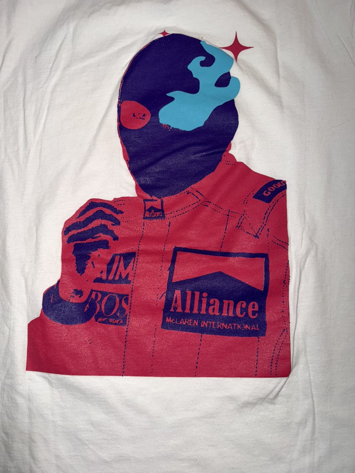 Frank Ocean Alliance Racer Graphic Frank Ocean Streetwear T-shirt Size US L / EU 52-54 / 3 - 2 Thumbnail