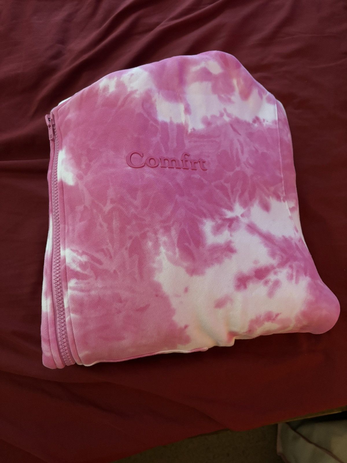 Other Comfrt Hoodie zip up pink tie dye Size US XXL / EU 58 / 5 - 5 Thumbnail