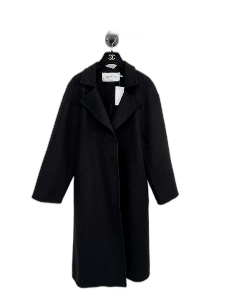 Valentino Valentino Wool Coat Size 6 Size XL / US 12-14 / IT 48-50 - 1 Thumbnail