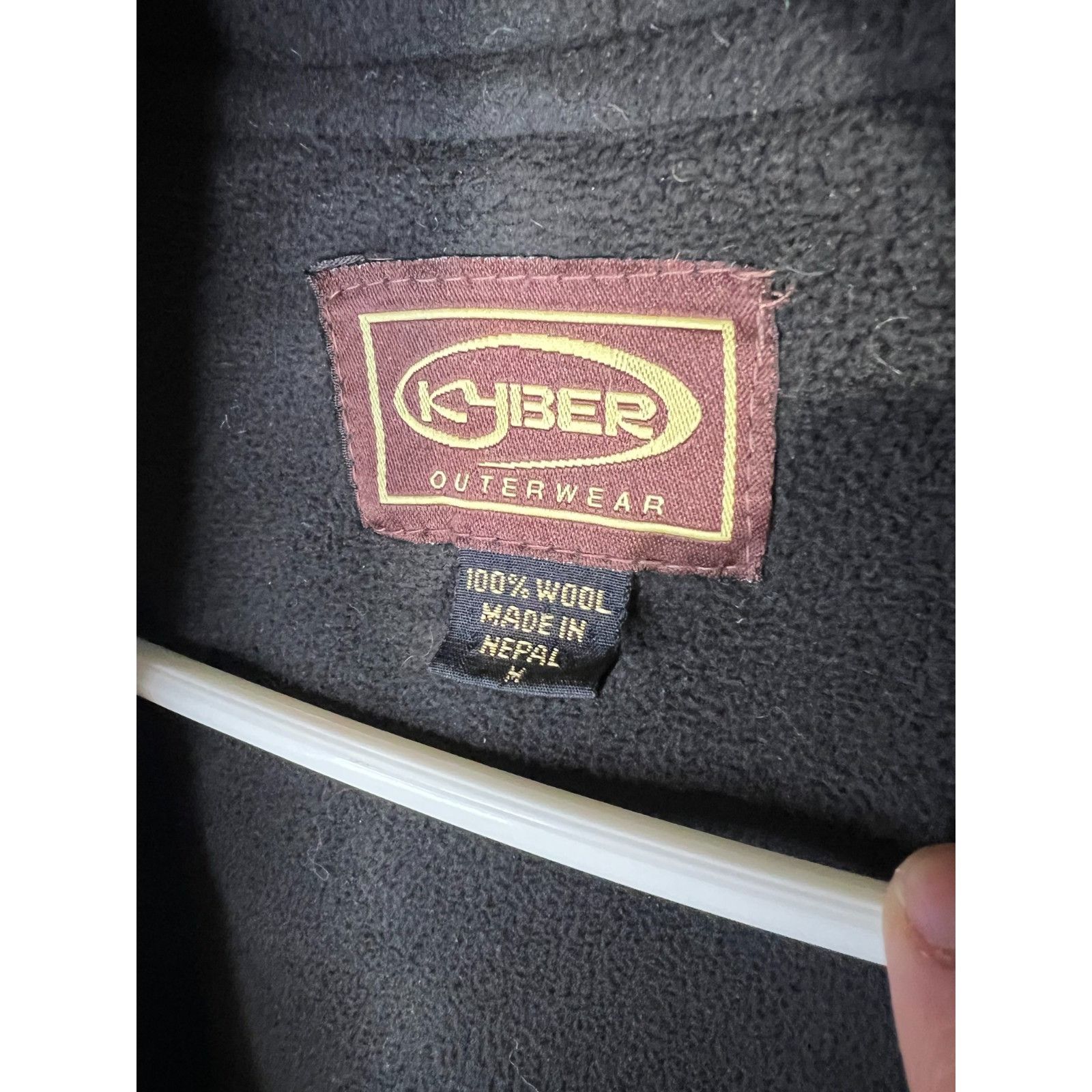 Other Kyber 100% Wool Outerwear Sweater Jacket Size MD Brown Hoode Size M / US 6-8 / IT 42-44 - 7 Thumbnail
