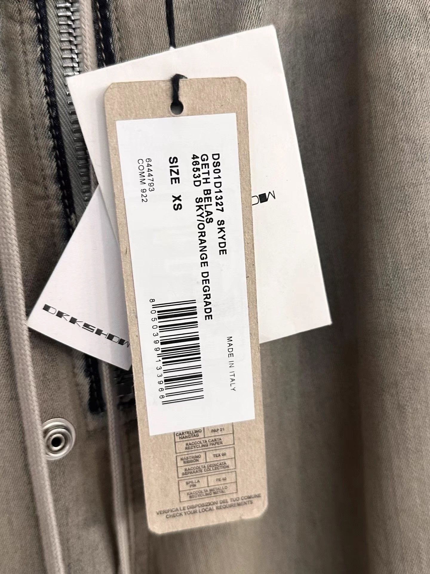 Rick Owens Rick Owens 24SS Geth Belas Gradient Washed Wide Pants K34 Size US 29 - 5 Thumbnail