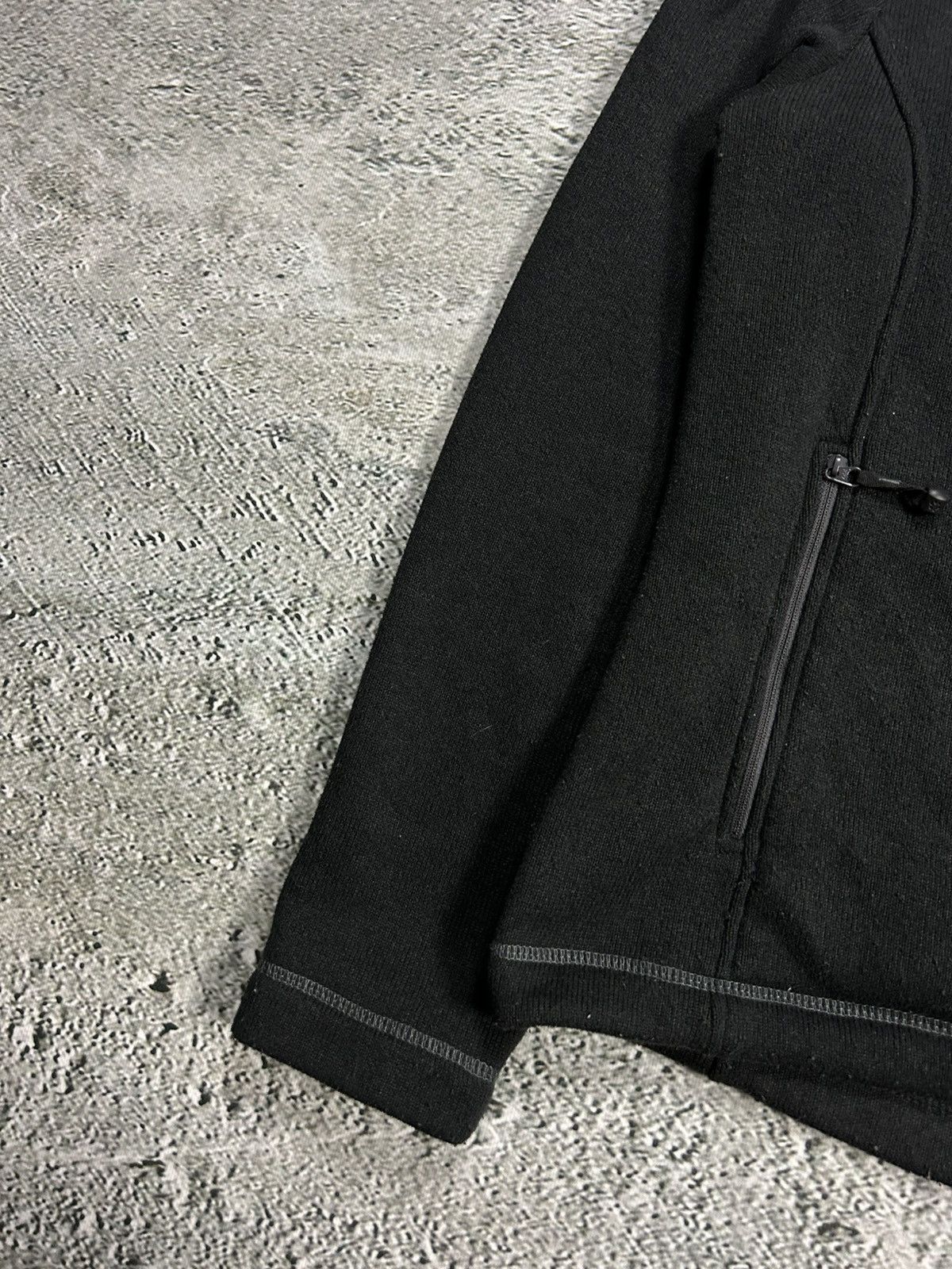 Jack Wolfskin × Vintage Vintage Jack Wolfskin Black Fleece Zip-Hoodie Size US M / EU 48-50 / 2 - 4 Thumbnail