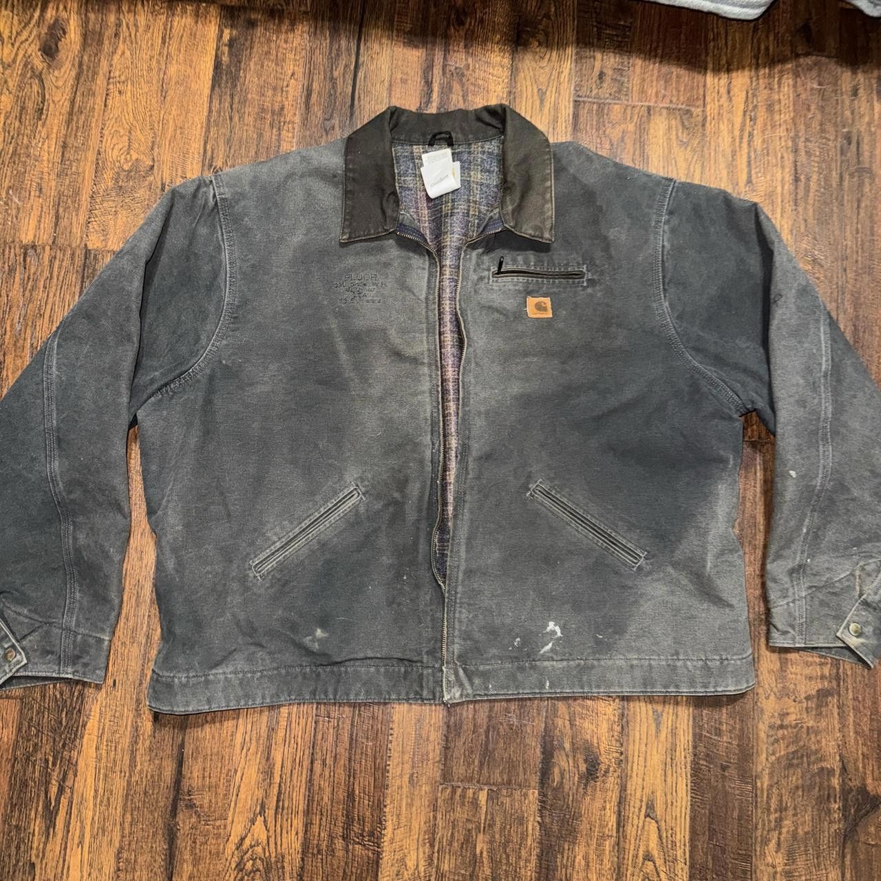 Carhartt Carhartt Men's Grey and Black Jacket Size US XXL / EU 58 / 5 - 1 Thumbnail