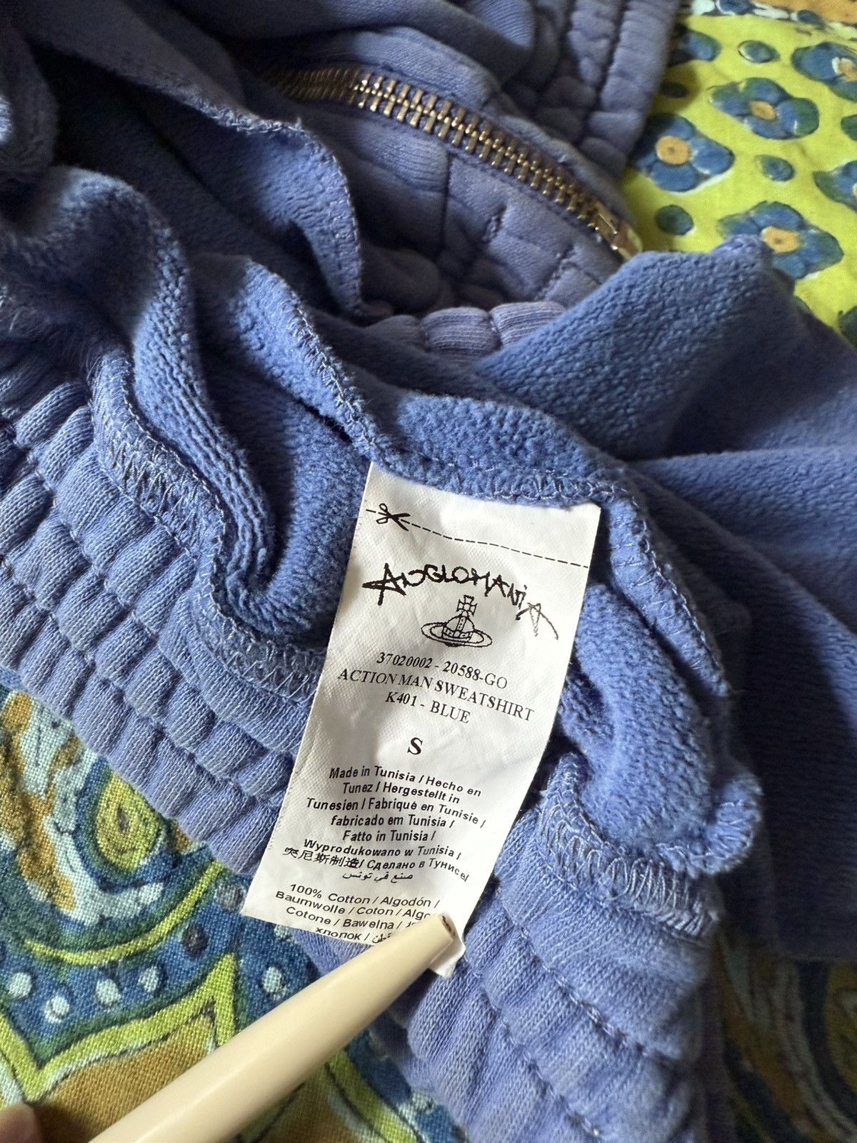 Vivienne Westwood “Action Man” zip up