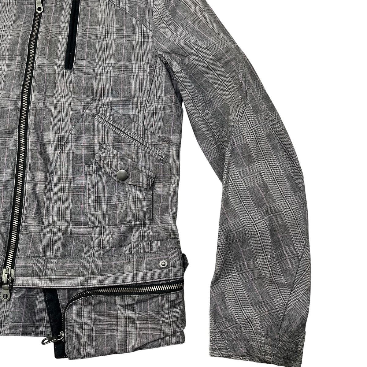 Japanese Brand × PPFM 🏁 PPFM Bikers Jacket Tartan Size US M / EU 48-50 / 2 - 4 Thumbnail