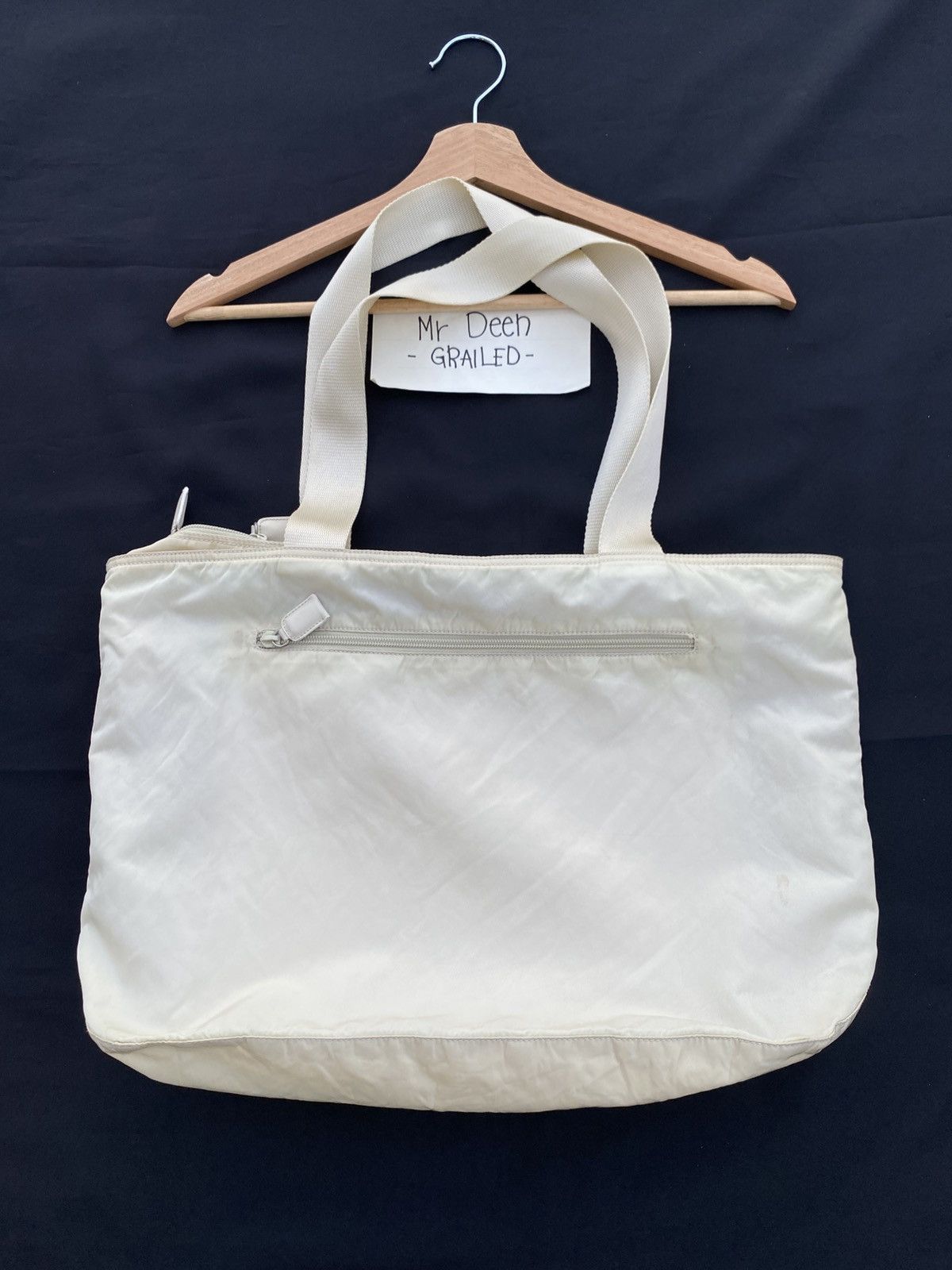 Prada Rare Vintage PRADA Nylon Tote Bag Size ONE SIZE - 23 Thumbnail
