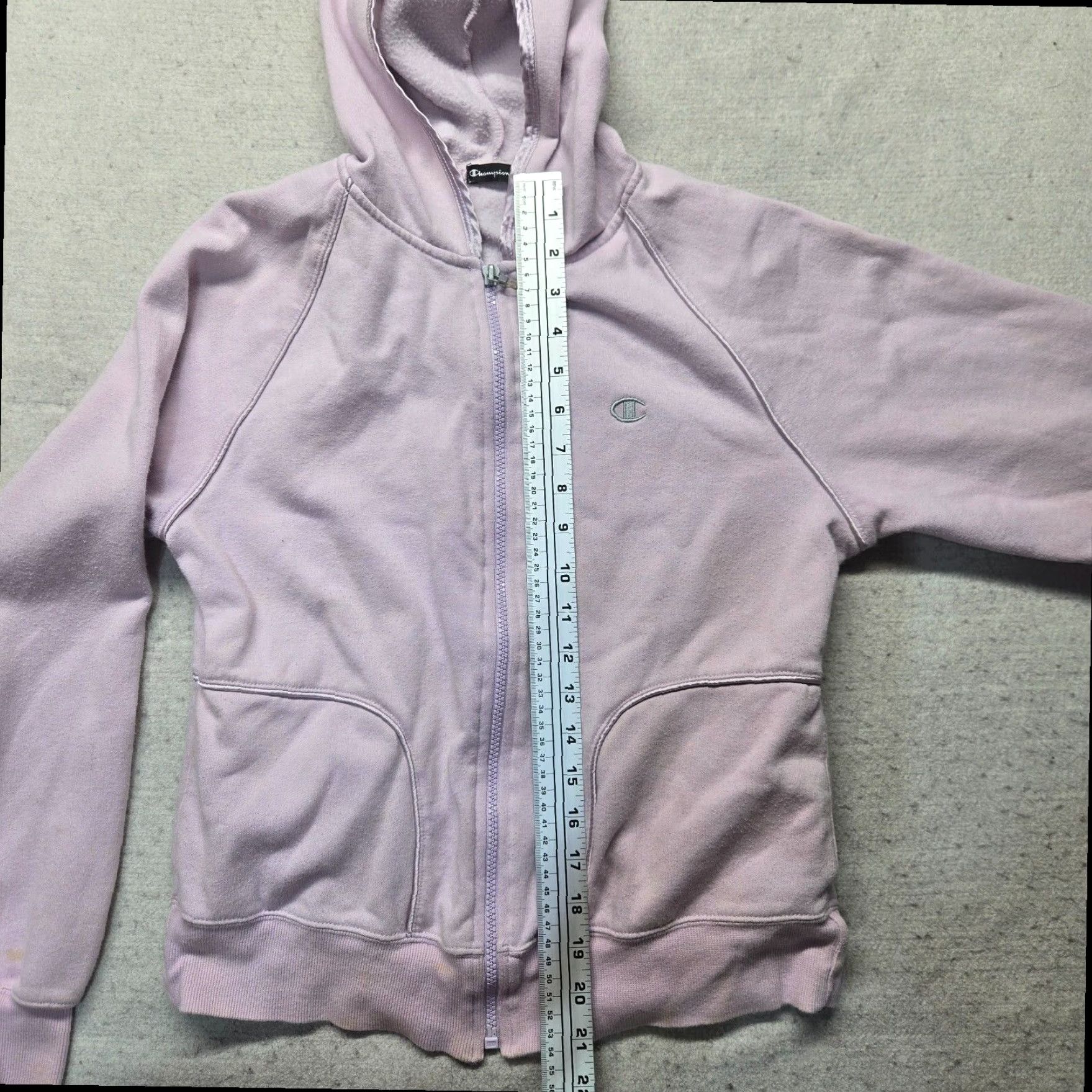Champion Champion Pink Full Zip Hoodie Adult Women's Small Long Sleeve Activewear Size S / US 4 / IT 40 - 7 Thumbnail