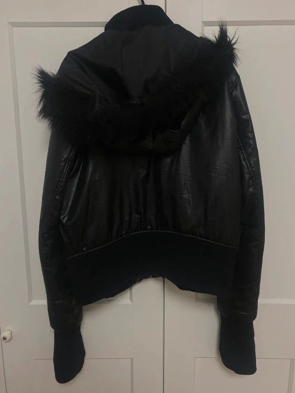 Jaded London Multi Zip Black Fur Jacket Size US XXL / EU 58 / 5 - 2 Thumbnail