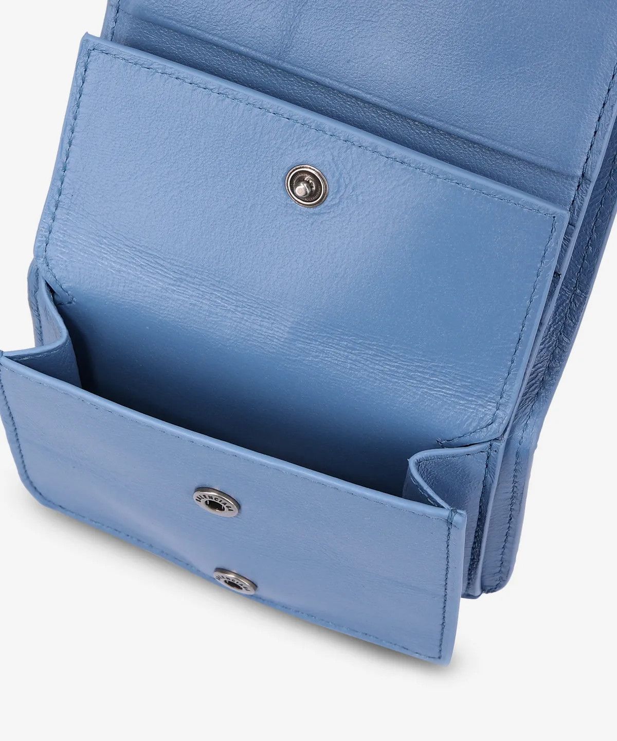 Balenciaga o1la1rc1a0226 Size: OS / Cash Flap Coin Card Holder Denim Size ONE SIZE - 6 Thumbnail