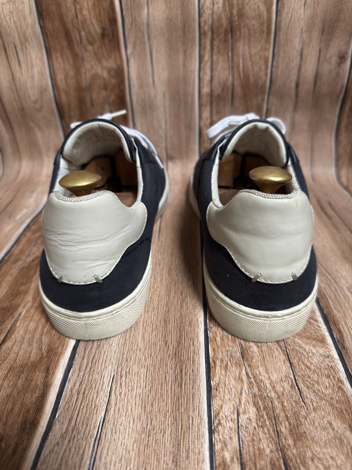 Ermenegildo Zegna Vittorio canvas sneakers Size US 8.5 / EU 41-42 - 12 Thumbnail