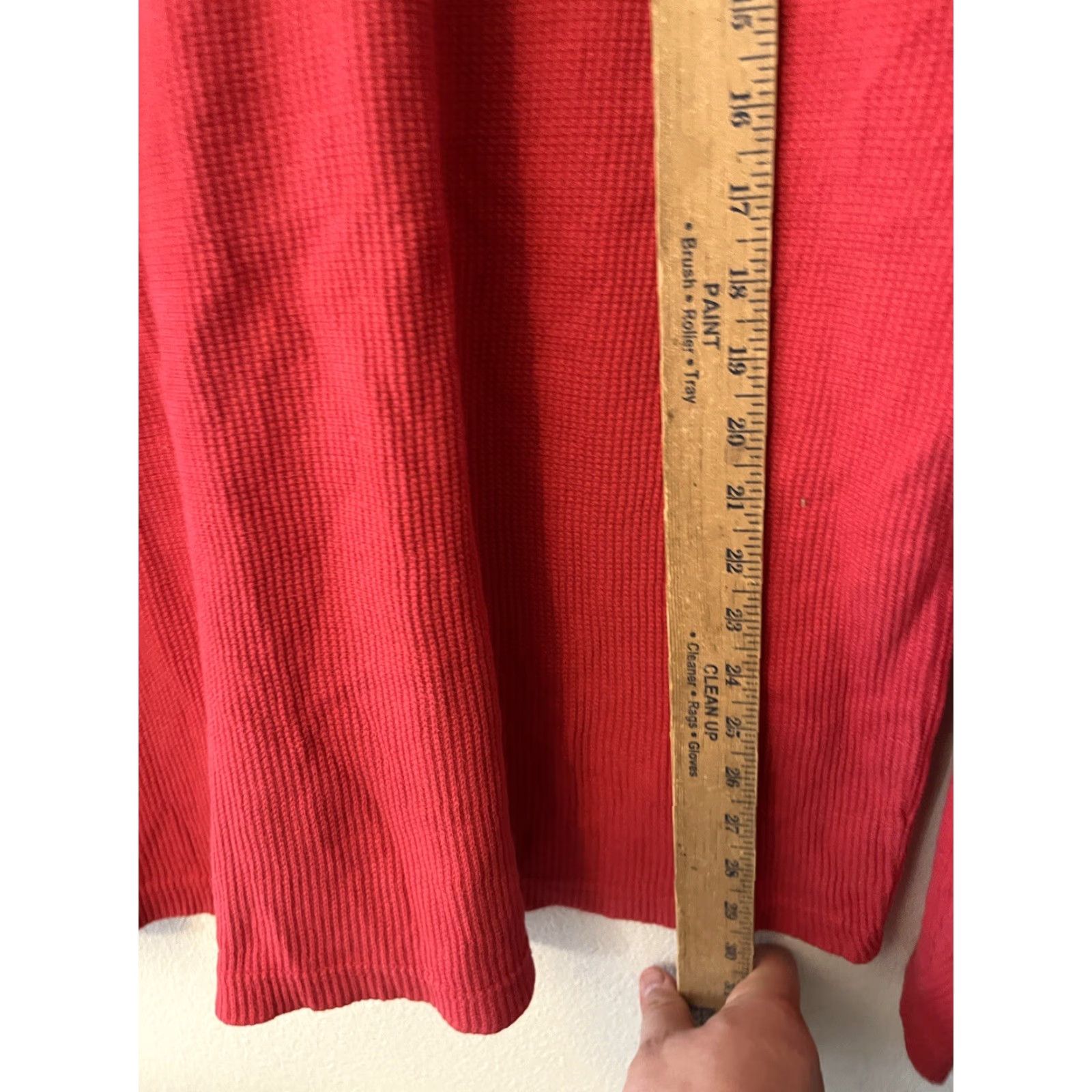 Polo Ralph Lauren Polo Ralph Lauren Polo Shirt Long Sleeve Red Cotton Knit XL Men’s Size US XL / EU 56 / 4 - 5 Thumbnail