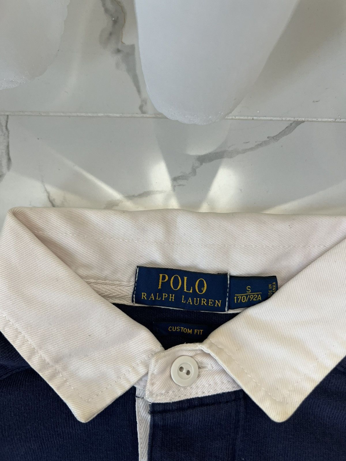 Polo Ralph Lauren × Vintage 90’s POLO RALPH LAUREN BIG BACK LOGO SUNFADED LONGSLEEVE TEE Size US S / EU 44-46 / 1 - 5 Thumbnail