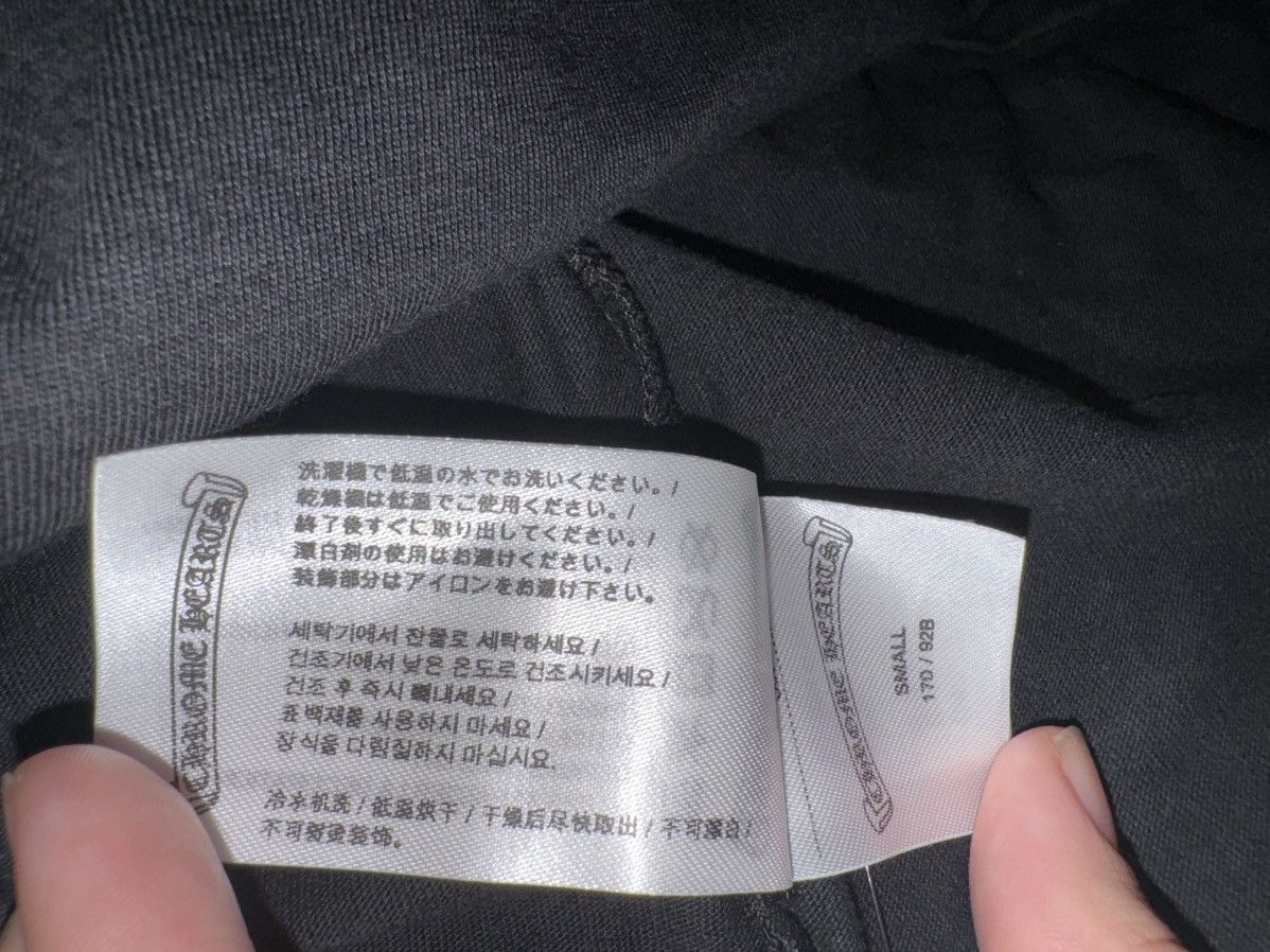 Chrome Hearts Chrome hearts black t-shirt Size US S / EU 44-46 / 1 - 11 Thumbnail
