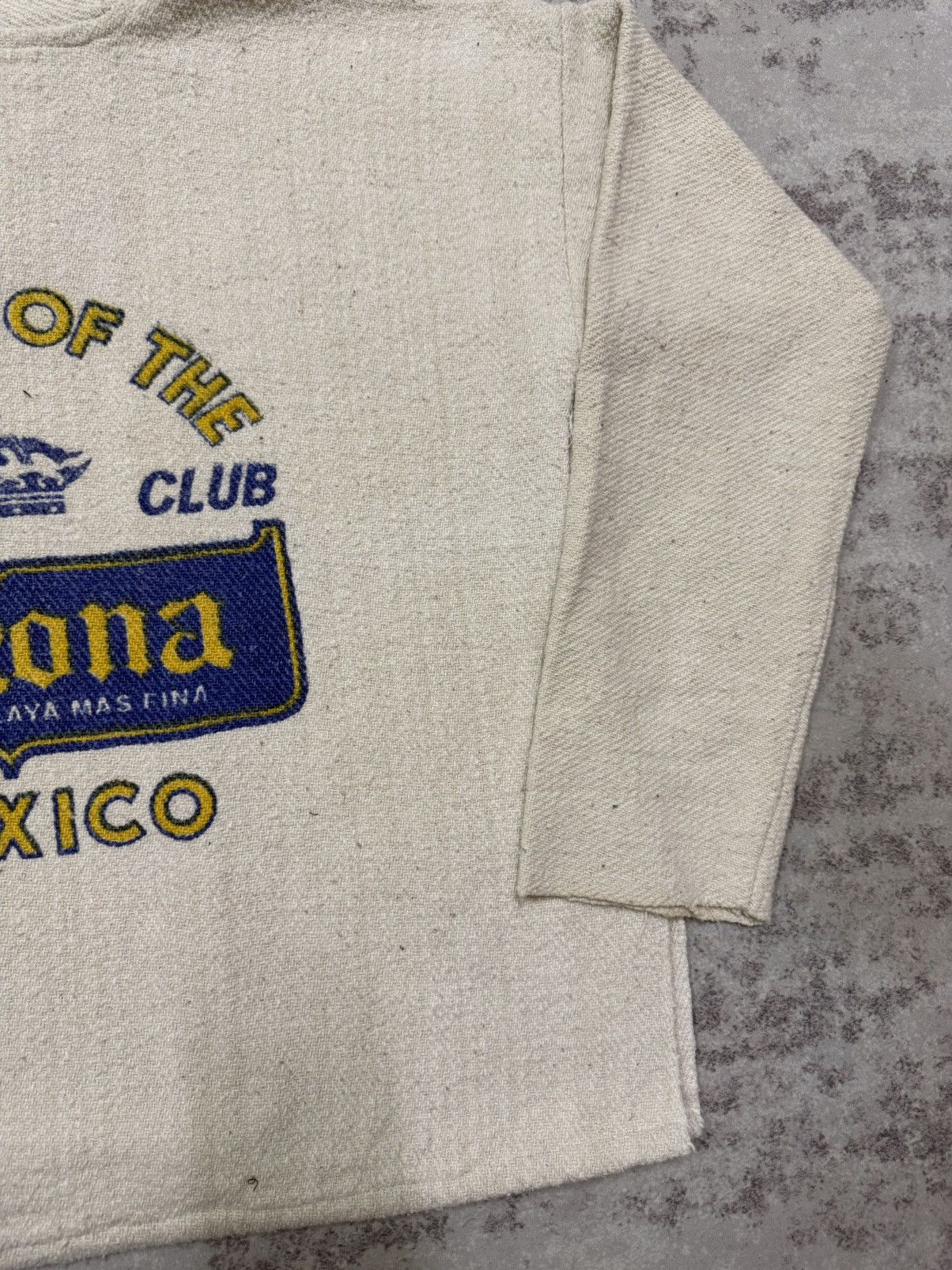 Vintage Vintage 90s Corona Beach Club Mexican Baja Hoodie Pullover Size US M / EU 48-50 / 2 - 5 Thumbnail