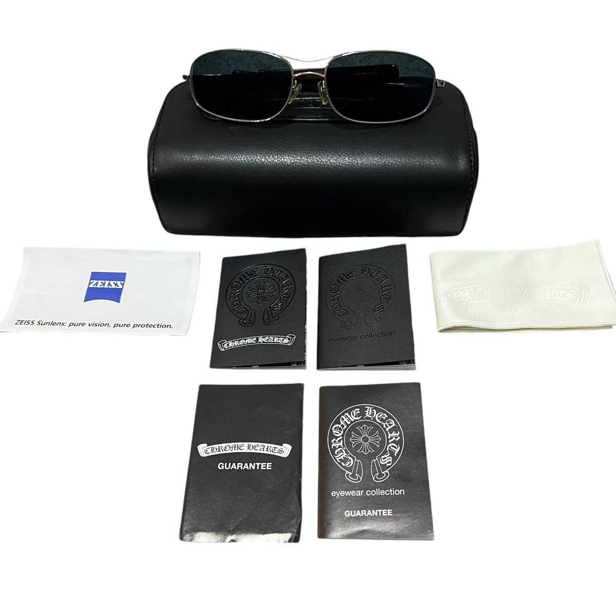 Chrome Hearts CHROME HEARTS SKYSAW Ⅲ WOOD GOLD DARK MAHOGANY GLASSES Size ONE SIZE - 2 Thumbnail