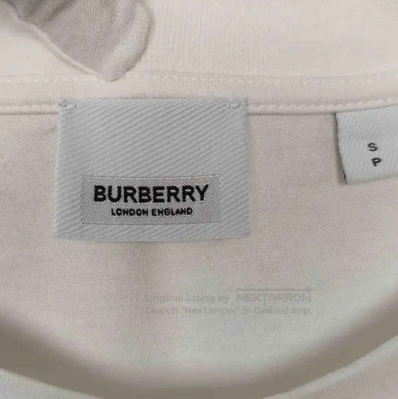 Burberry Burberry Men's White Cotton T. Size US S / EU 44-46 / 1 - 3 Thumbnail