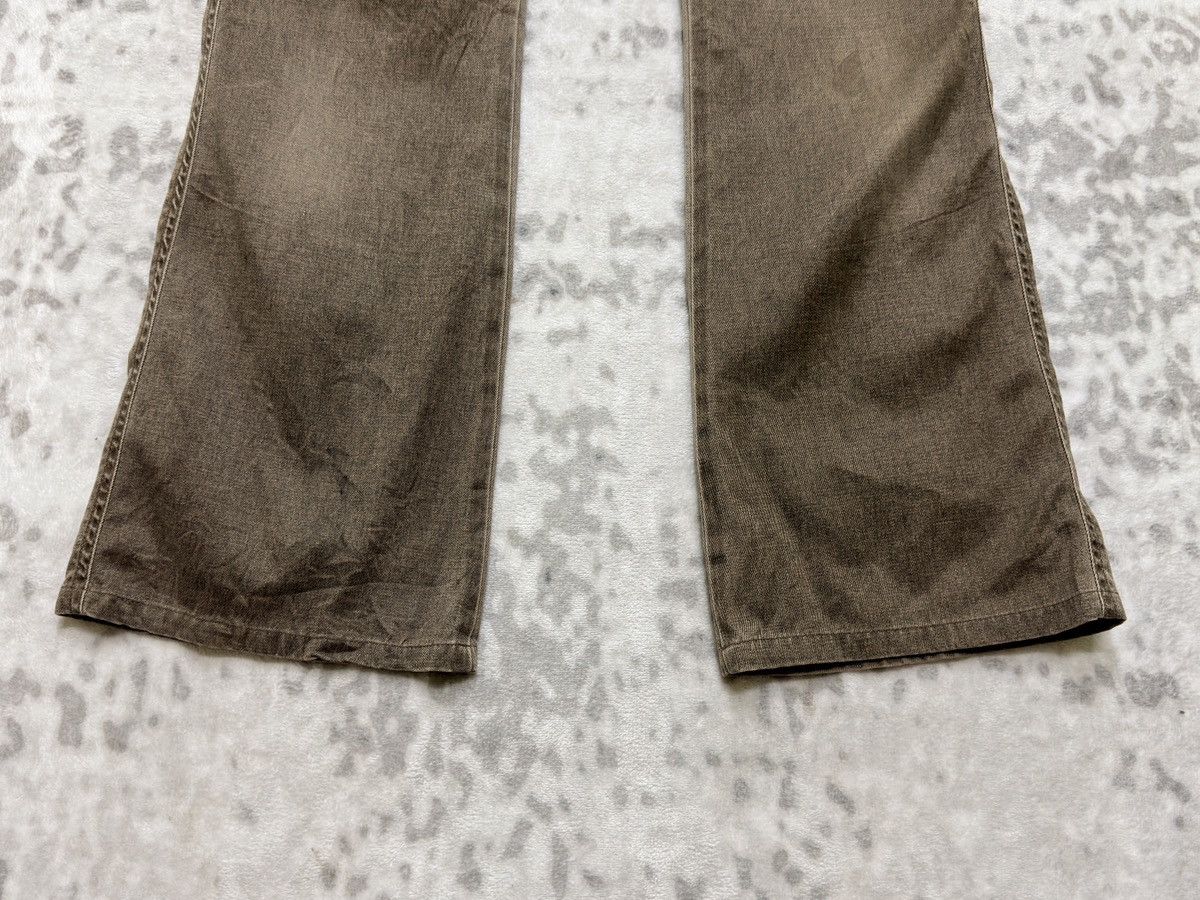 Morgan Homme Vintage Morgan Homme Brown Flared Pants Bootcut Archive Size US 31 - 7 Thumbnail