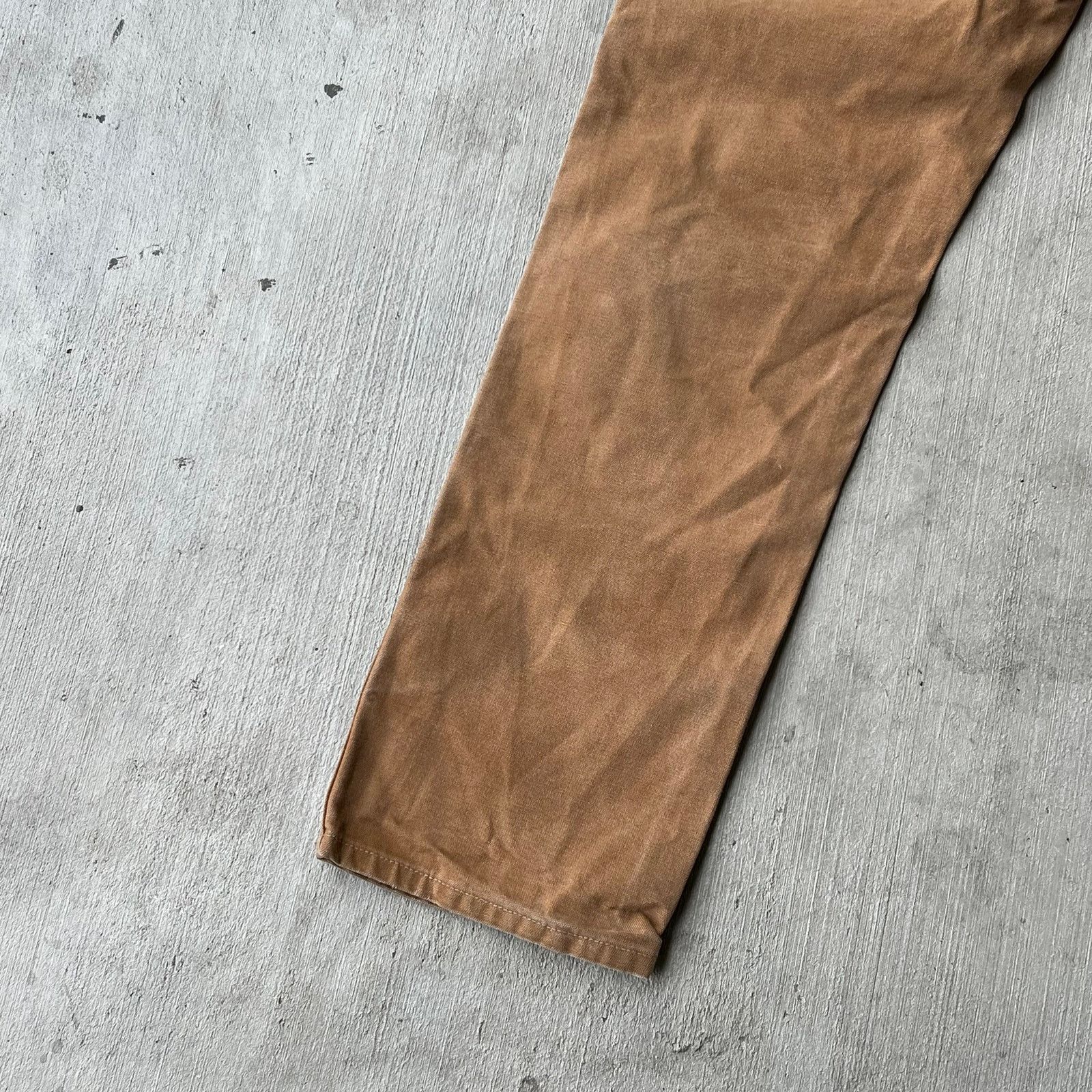 Carhartt × Vintage Carhartt brown double knee work wear carpenter pants Size US 27 - 11 Thumbnail