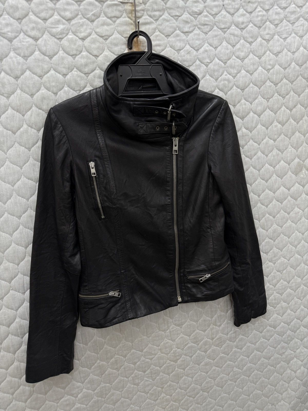 Allsaints 🔥🔥🔥ARCHIVE ALLSAINTS LEATHER JACKET Size S / US 4 / IT 40 - 2 Thumbnail