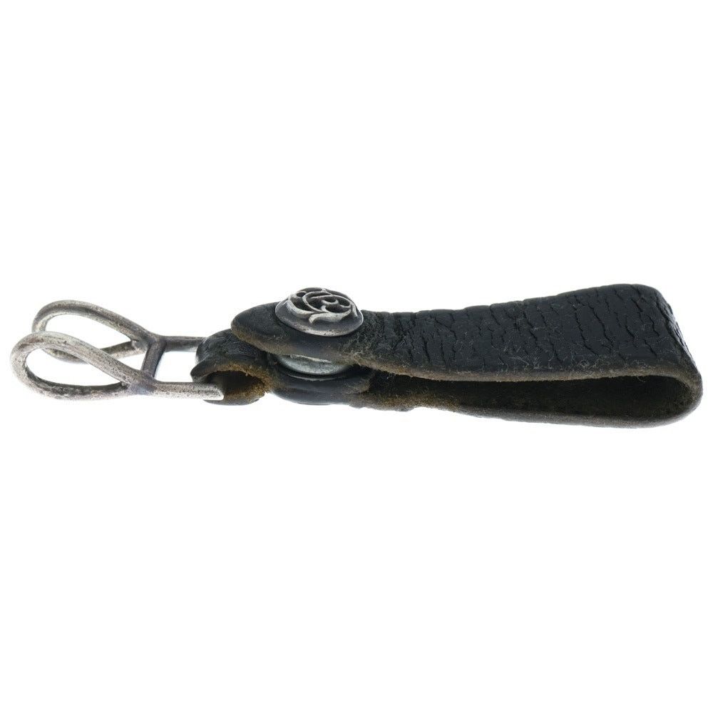Chrome Hearts CHROME HEARTS Floral Ball Button Leather Belt Loop Size ONE SIZE - 4 Thumbnail