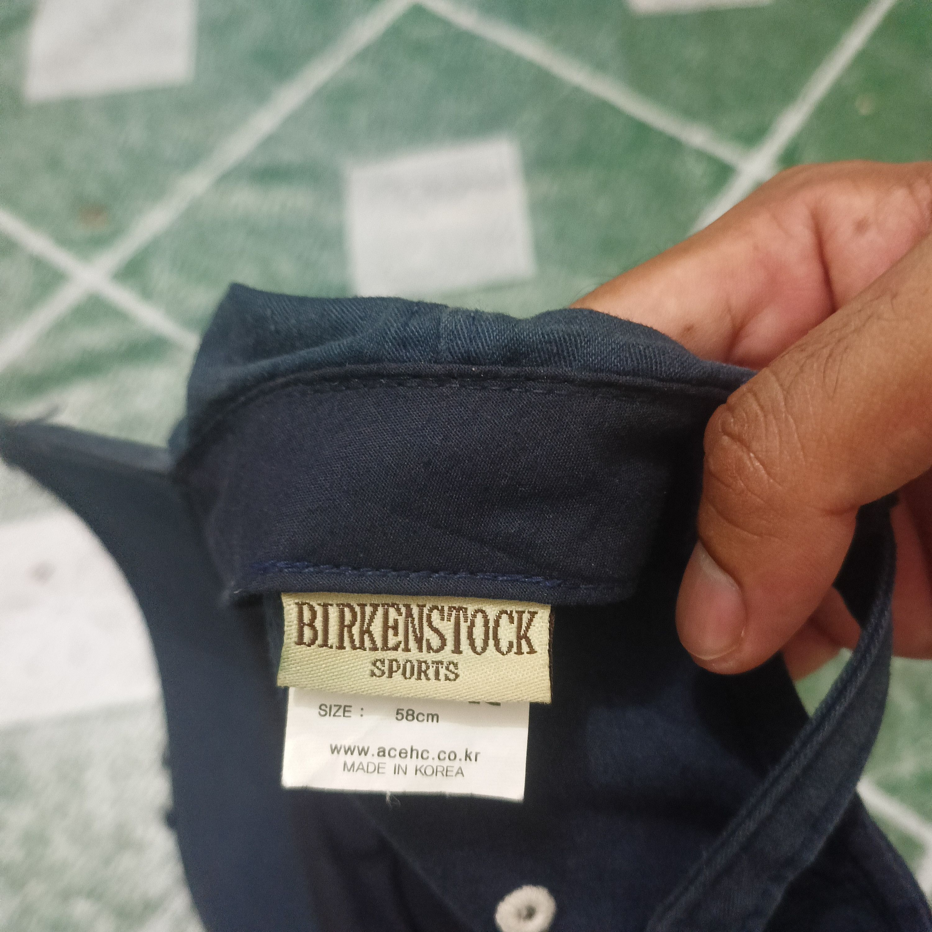 Birkenstock Rare Big Logo Birkenstock Distressed punk bondage hat Size ONE SIZE - 8 Thumbnail