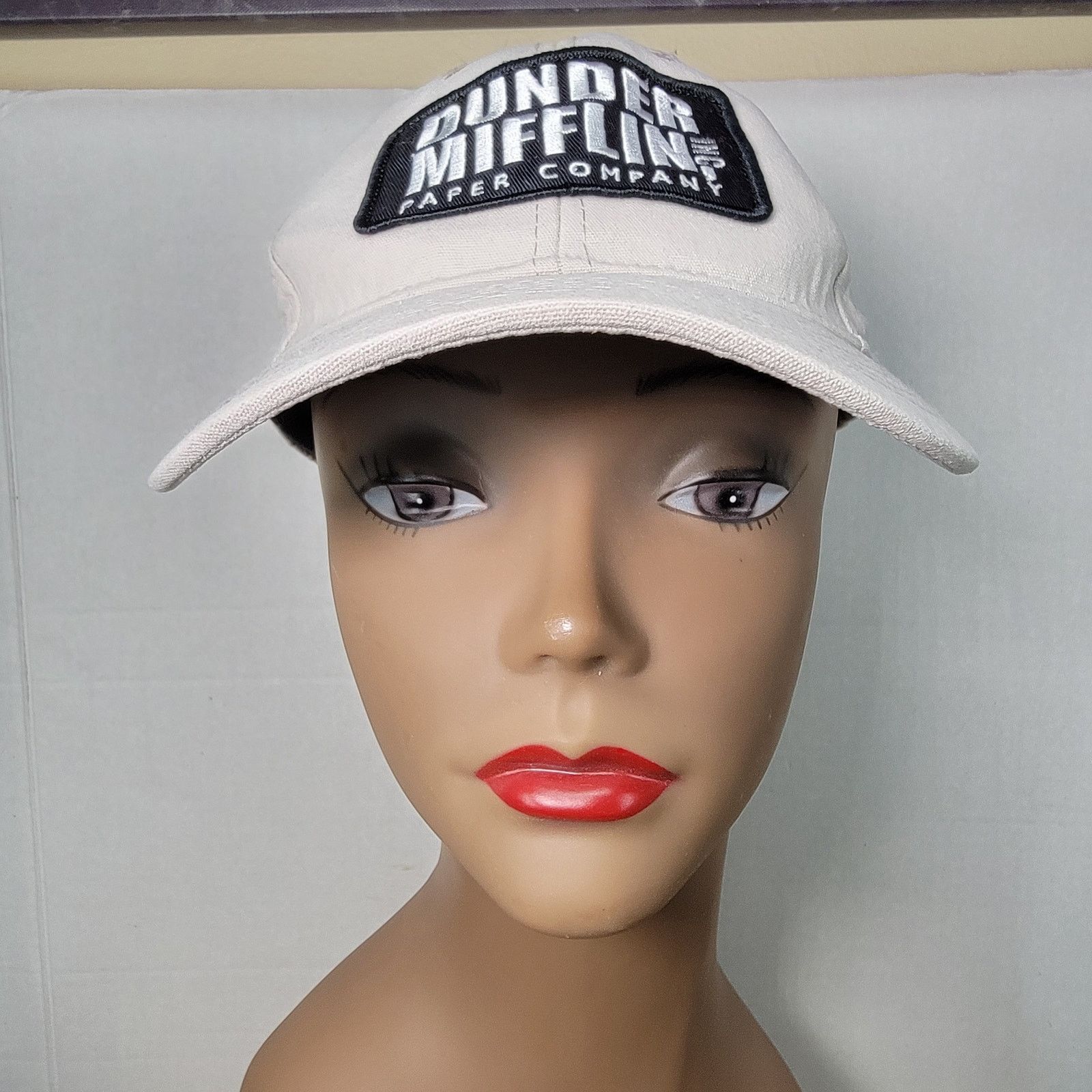 Other The Office Beige Snap Back Hat "Dunder Mifflin Inc" Size ONE SIZE - 2 Thumbnail
