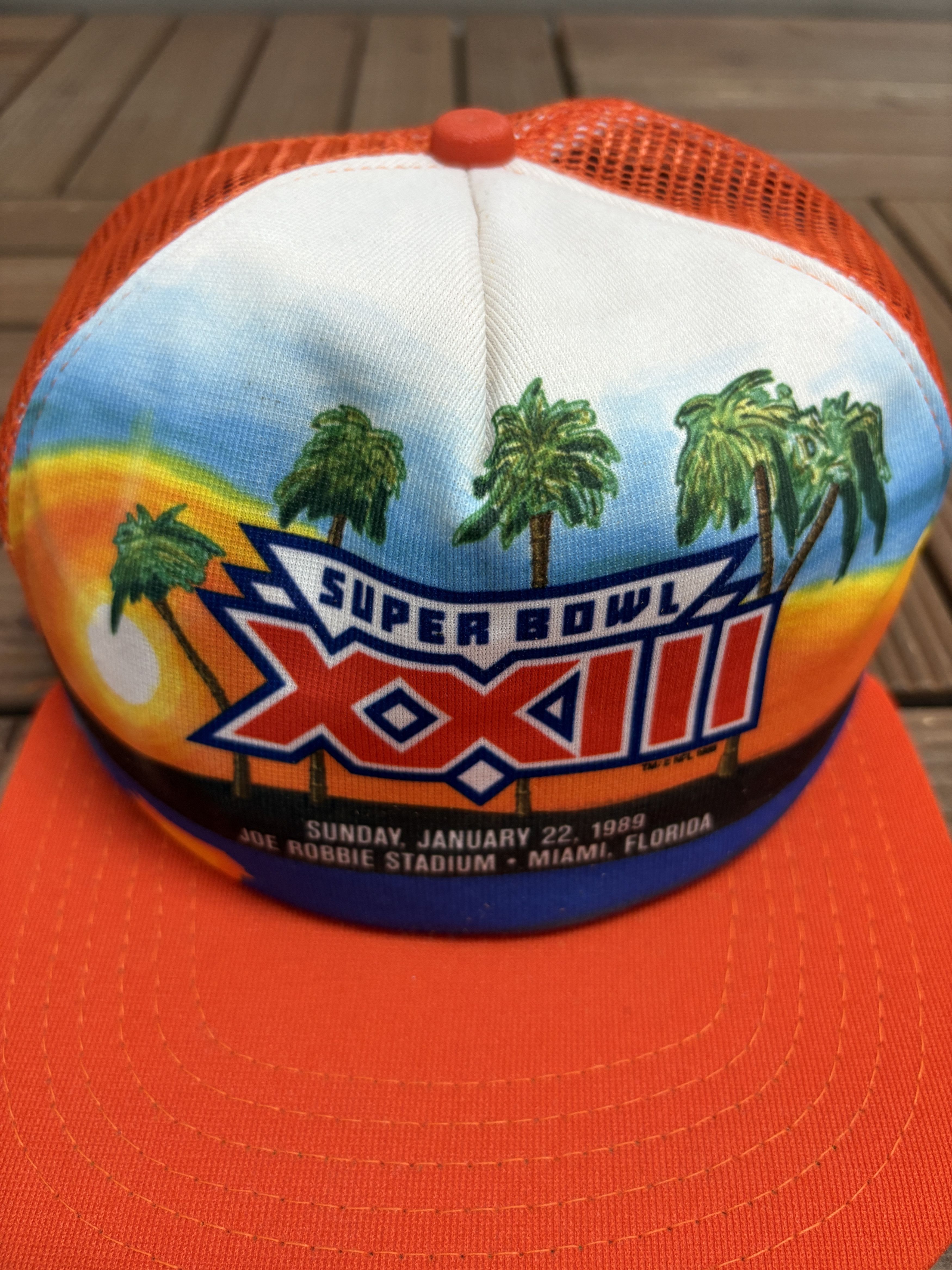 New Era Super Bowl XXIII 49ers vs. Bengals Vintage Snap Back Hat Size ONE SIZE - 3 Thumbnail