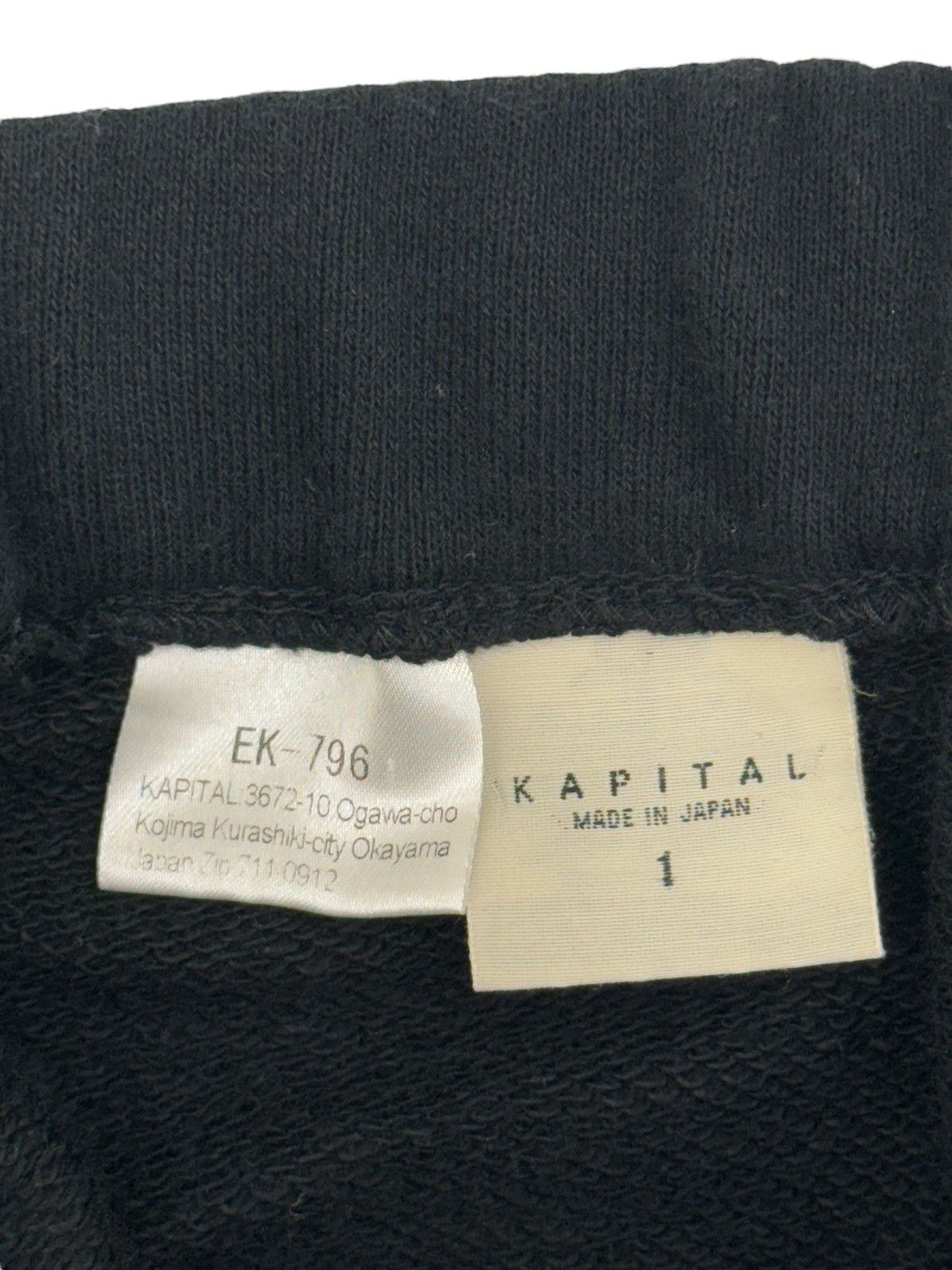 Kapital Kapital Smiley Sweatpants Black Size US 32 / EU 48 - 7 Thumbnail