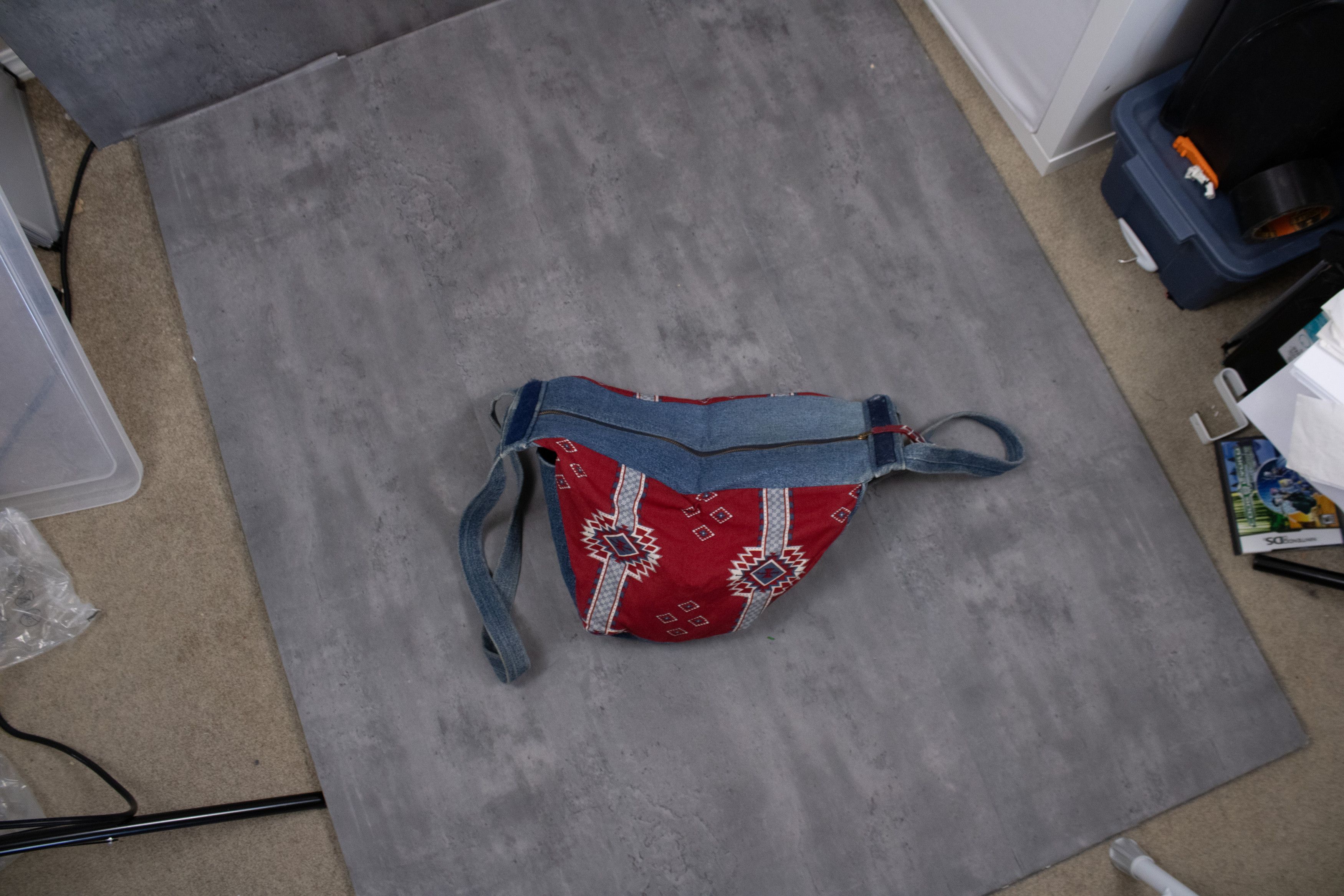 Vintage Vintage 1990’s Banada Denim Shoulder Bag Size ONE SIZE - 5 Thumbnail