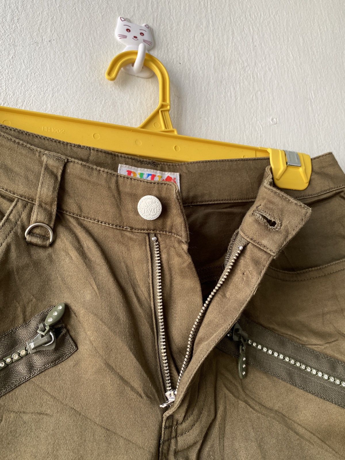 Japanese Brand × Seditionaries Japanese Brand RYU Multi Zipper Pant Size US 26 / EU 42 - 8 Thumbnail