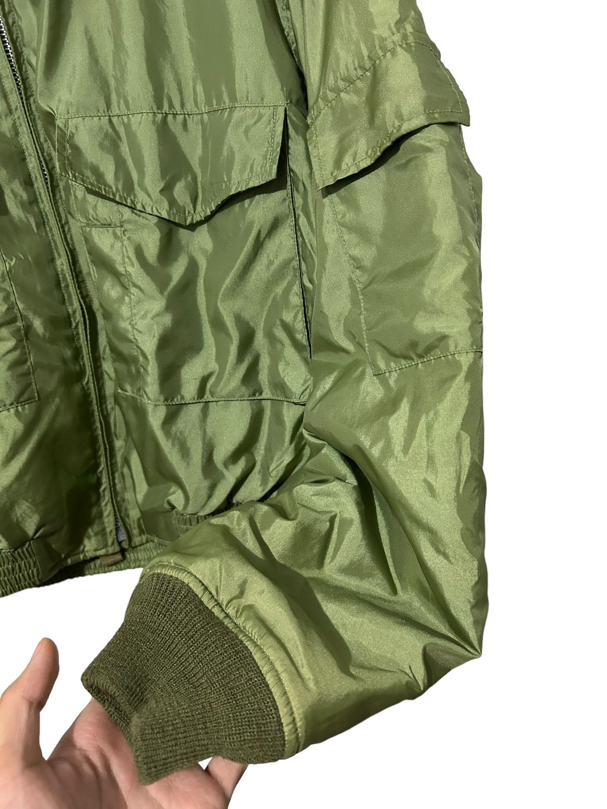 Vintage Vintage USN Bomber jacket Talon Zip size on Tag 42 Regular Size US S / EU 44-46 / 1 - 5 Thumbnail