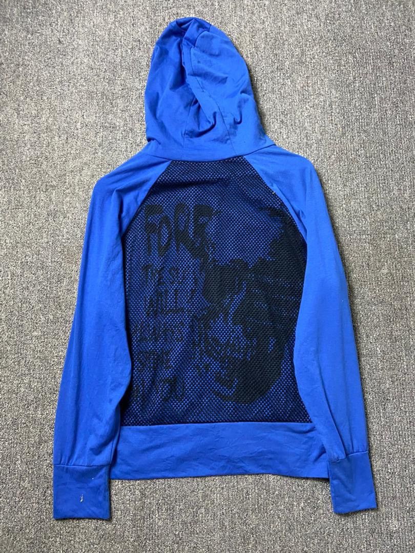 Japanese Brand Rich Or Die Brand Mesh Overlay Light Jacket (196) Size US S / EU 44-46 / 1 - 2 Thumbnail