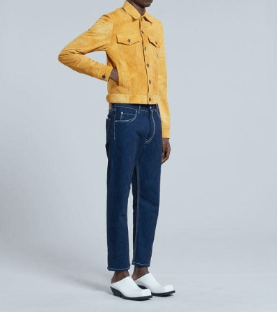 Marni o1srvl11e0724 Leather Jacket in Yellow Size US M / EU 48-50 / 2 - 3 Thumbnail