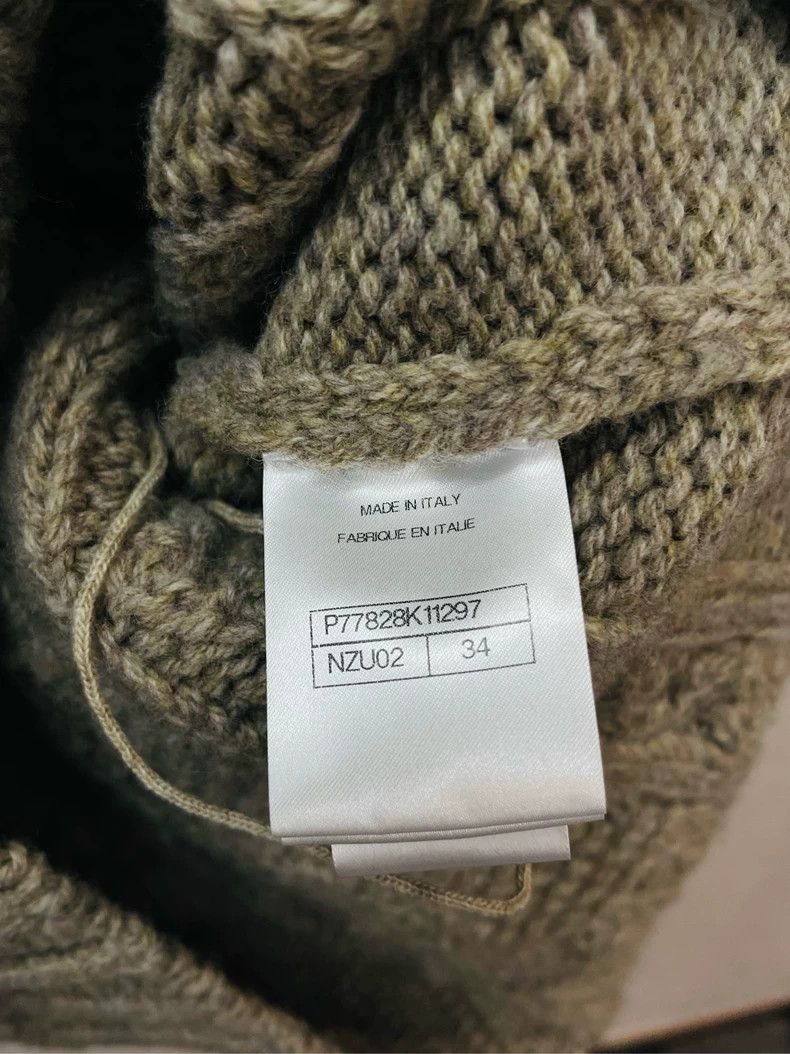 Chanel Chanel 24N Ski Series Popular Khaki Brown Knitted Jacket 25 Size XXS / US 00 / IT 34 - 6 Thumbnail