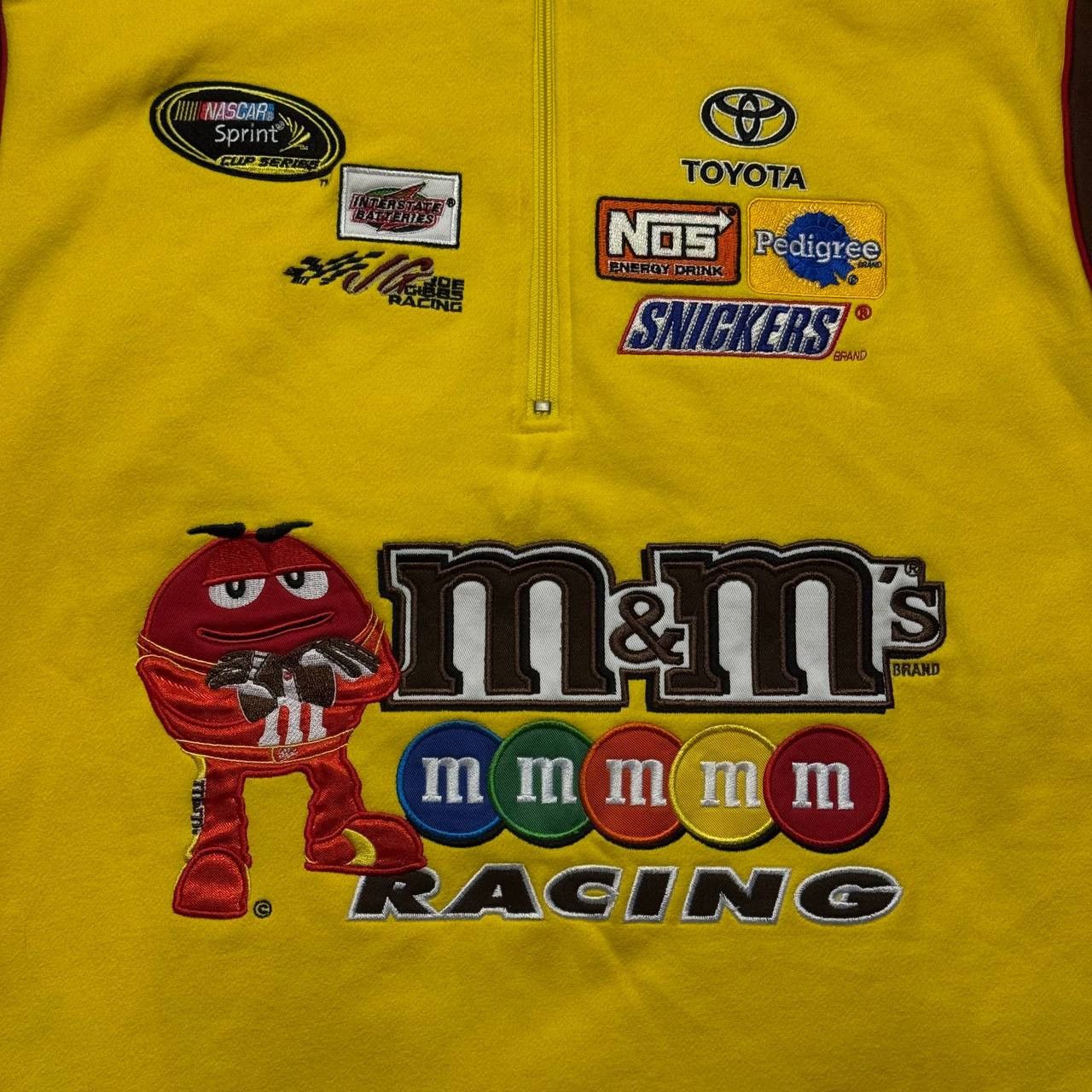 Vintage Vintage 90’s M&M’s Toyota Snickers NASCAR Racing Shirt Size US L / EU 52-54 / 3 - 4 Thumbnail