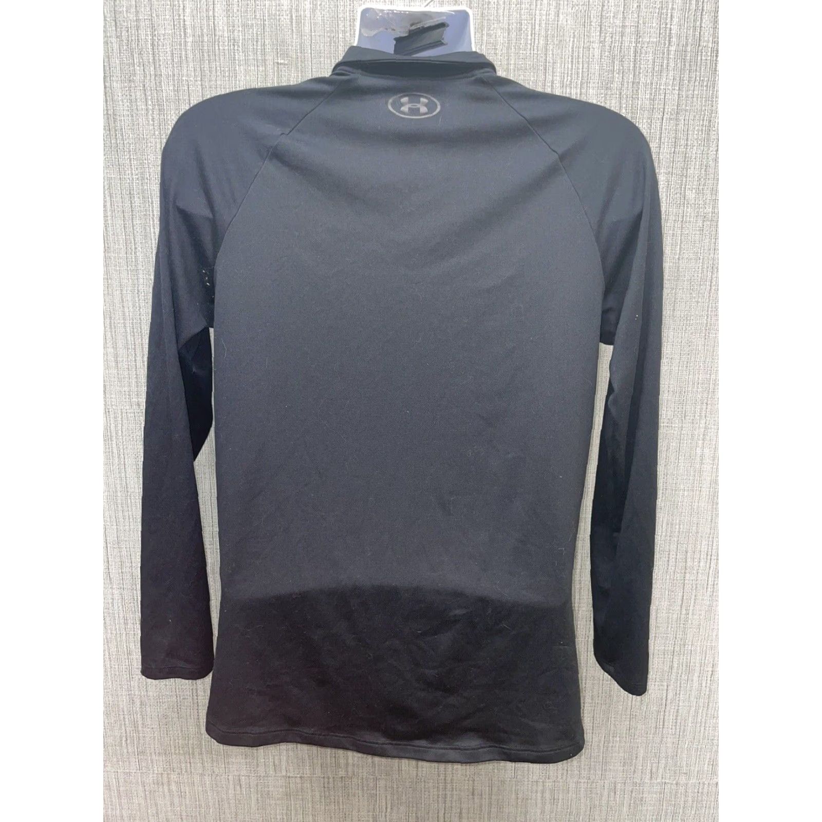 Under Armour Under Armour HeatGear Half Zip Pullover Shirt Mens M Black Athletic Size US M / EU 48-50 / 2 - 4 Thumbnail
