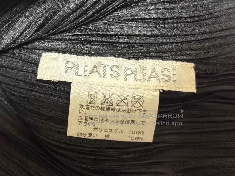 Other Issey Miyake Black Ruched Shirt Size US L / EU 52-54 / 3 - 5 Thumbnail