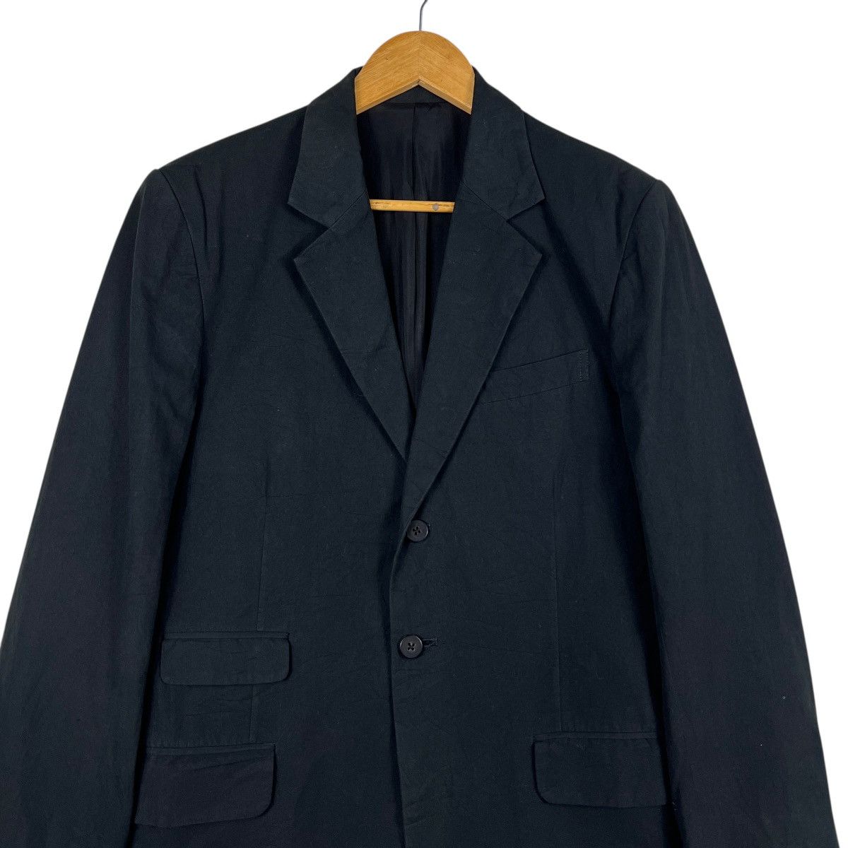 Satoshi Nakamoto Royal Flash Designer Satoshi Tanaka Cotton Blazer Jacket Size US M / EU 48-50 / 2 - 5 Thumbnail