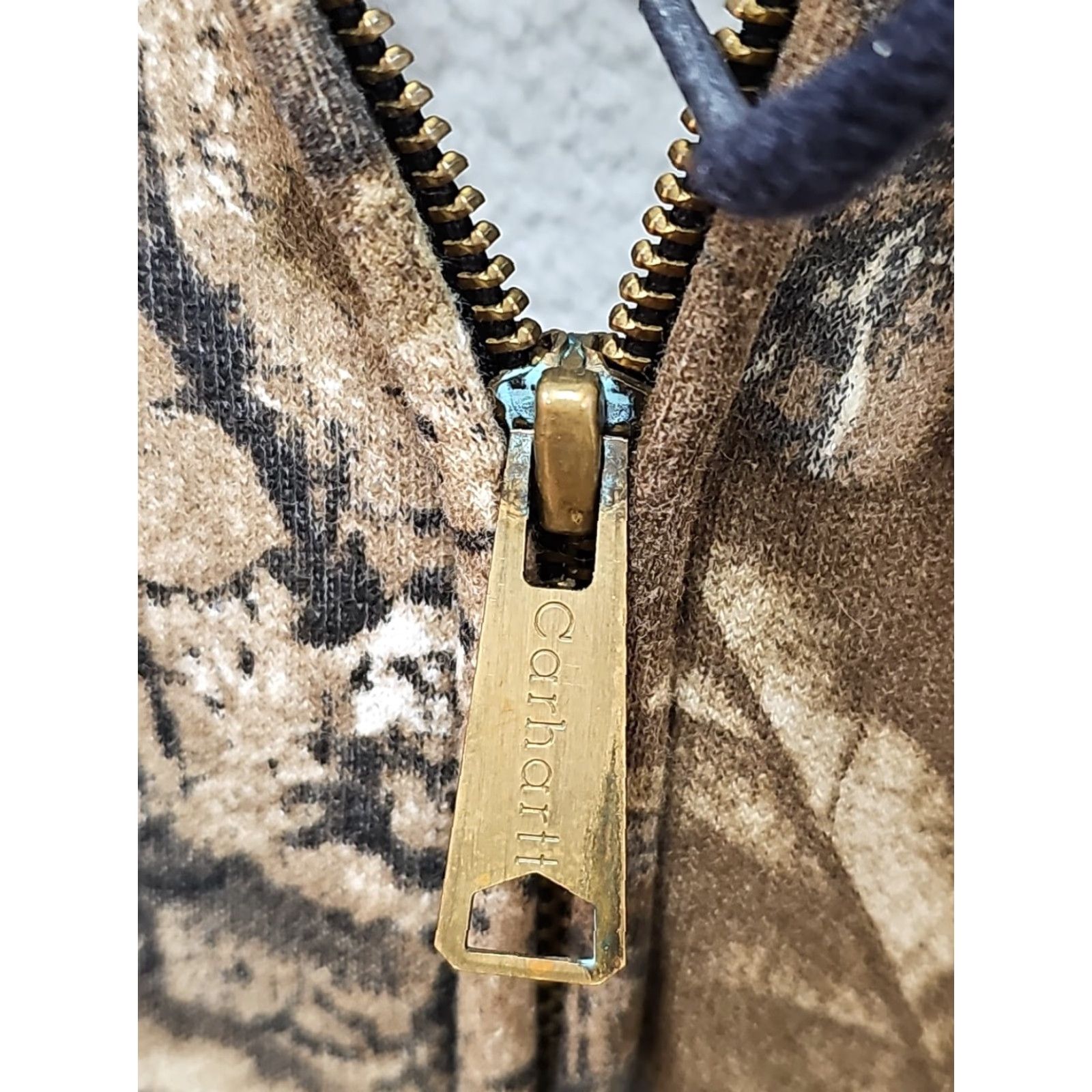 Carhartt VINTAGE Carhartt Hoodie Men’s XL RealTree Camo Full Zip Camoflouge K289 CAP Sweatshirt Size US XL / EU 56 / 4 - 4 Thumbnail