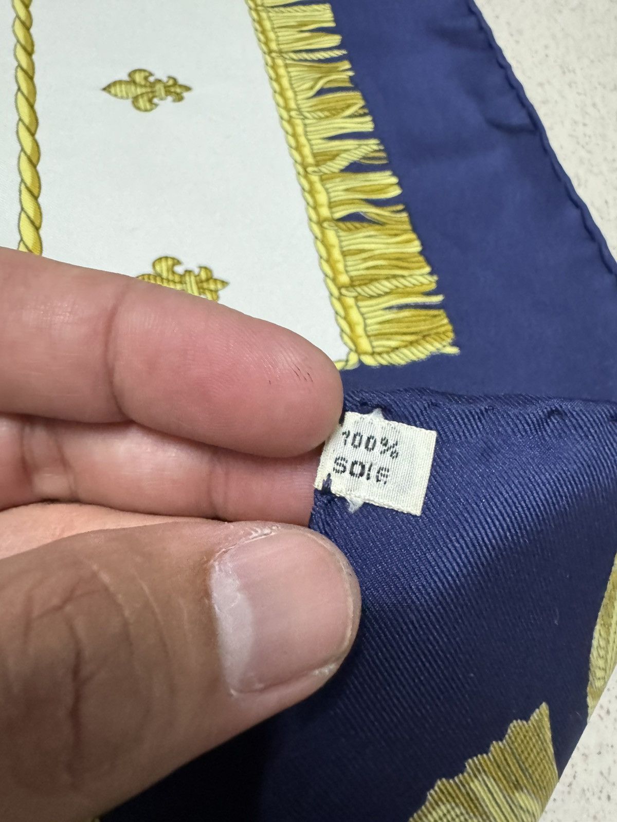 Hermes HERMES PARIS VUE DU CAROSSE DE LA GALERE LA REALE 1953 SCARF Size ONE SIZE - 5 Thumbnail