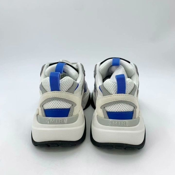 Amiri Amiri Color-Blocked Round-Toe Platform Sneakers Size US 8 / EU 41 - 4 Thumbnail