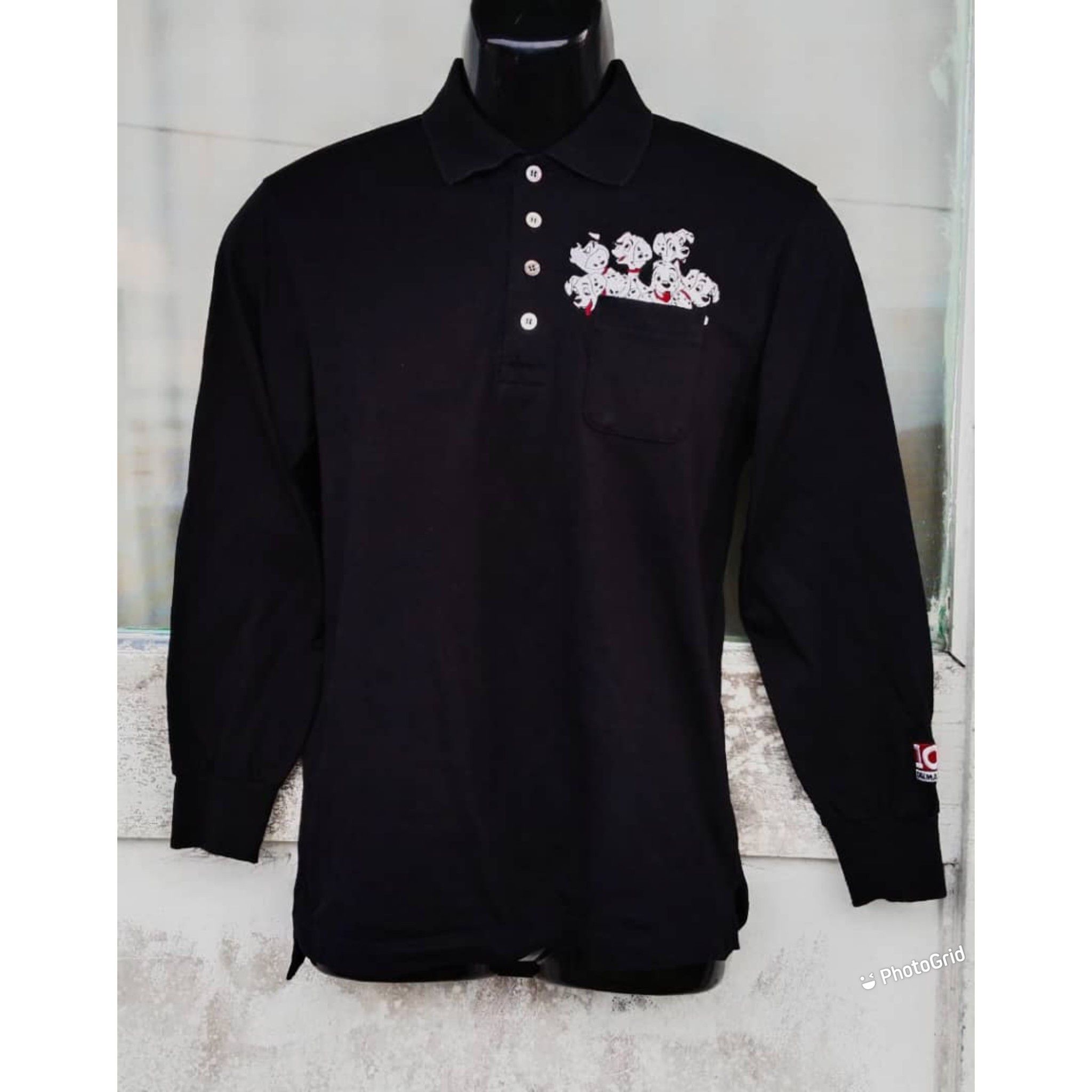 Cartoon Network × Disney × Japanese Brand Disney 101 Dalmatians Embroidered Long Sleeve Size US M / EU 48-50 / 2 - 1 Thumbnail